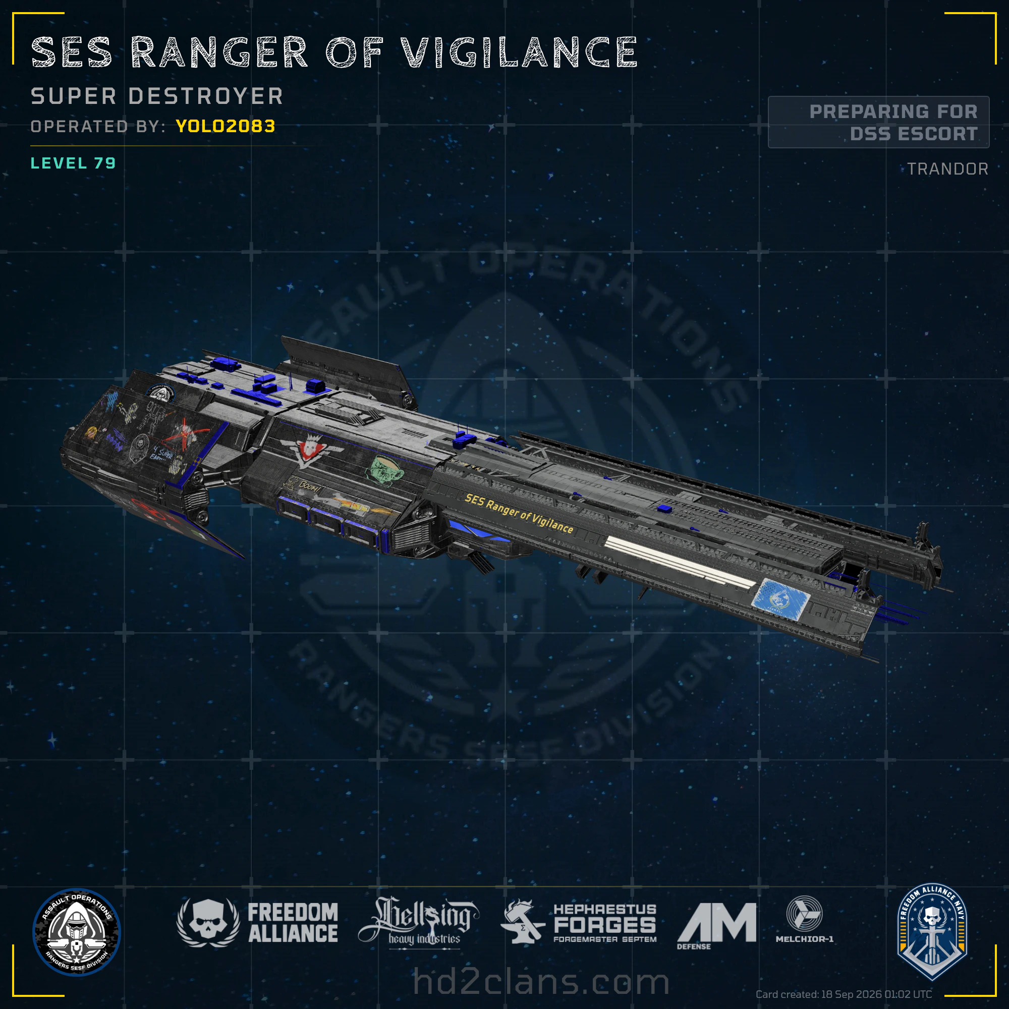 SES Ranger of Vigilance