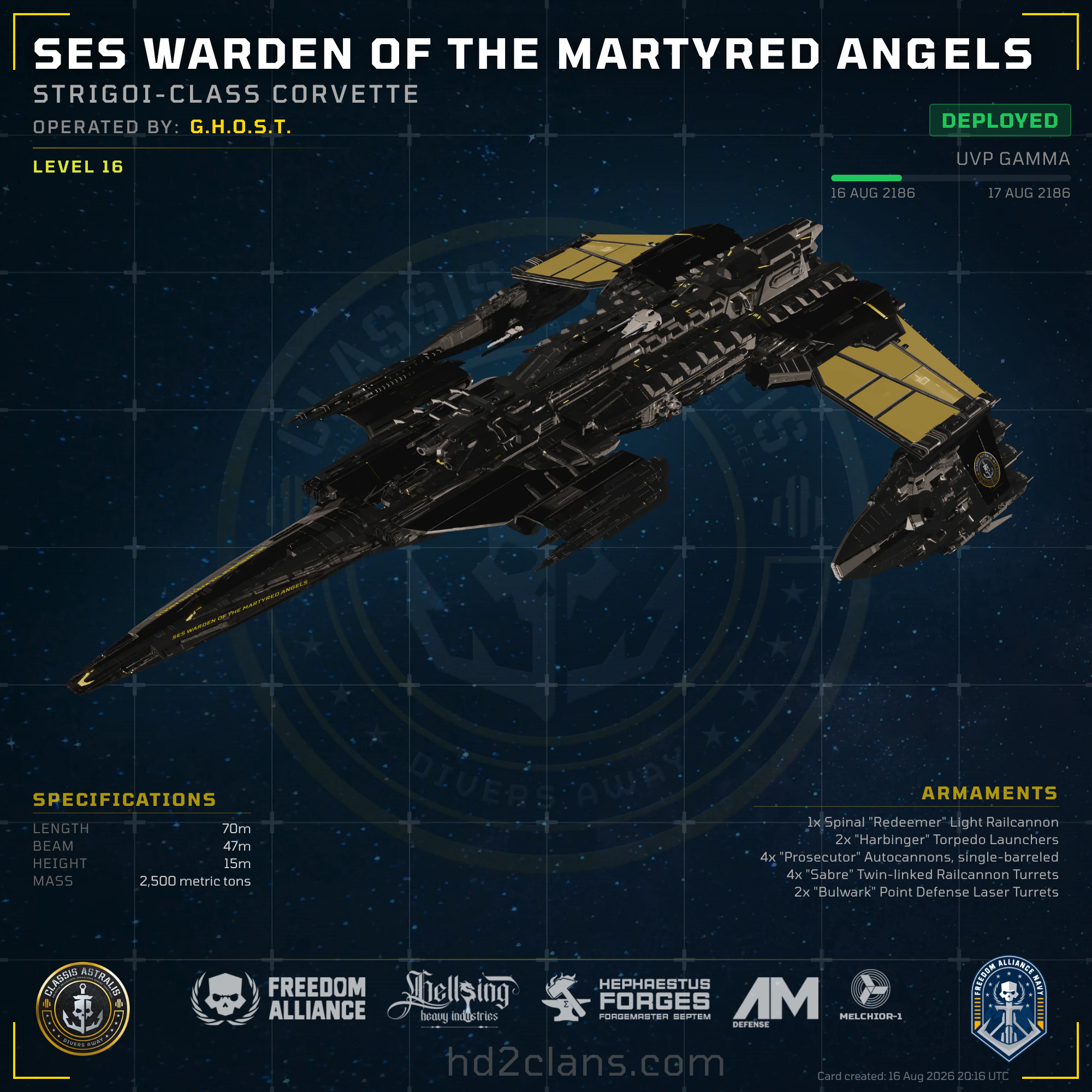 SES Warden of the Martyred Angels