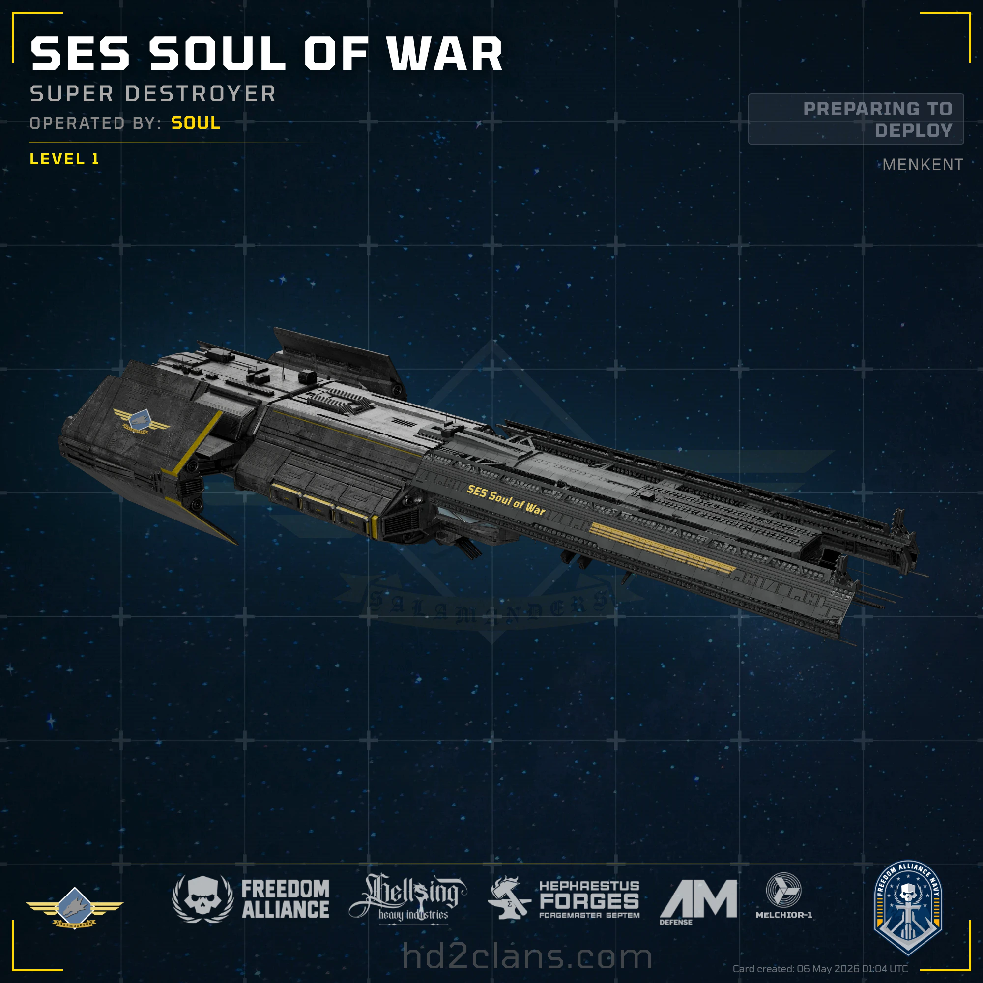 SES Soul of War