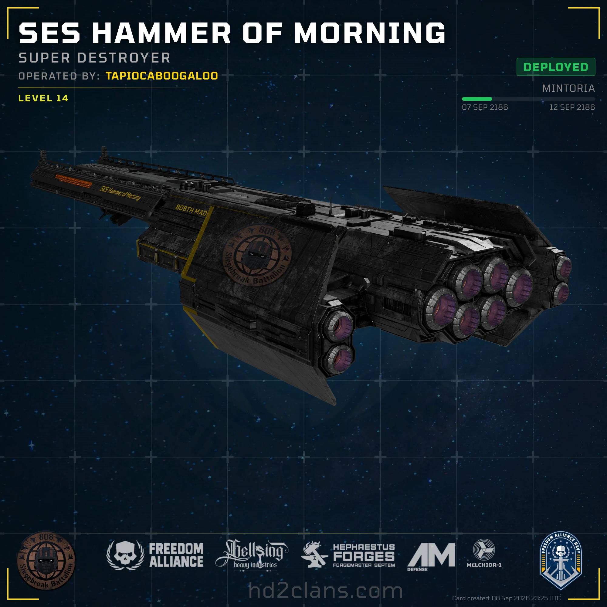 SES Hammer of Morning