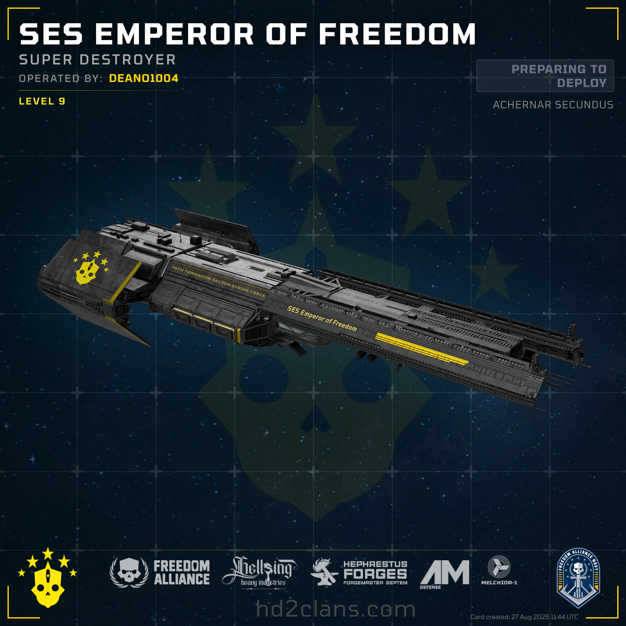 SES Emperor of Freedom