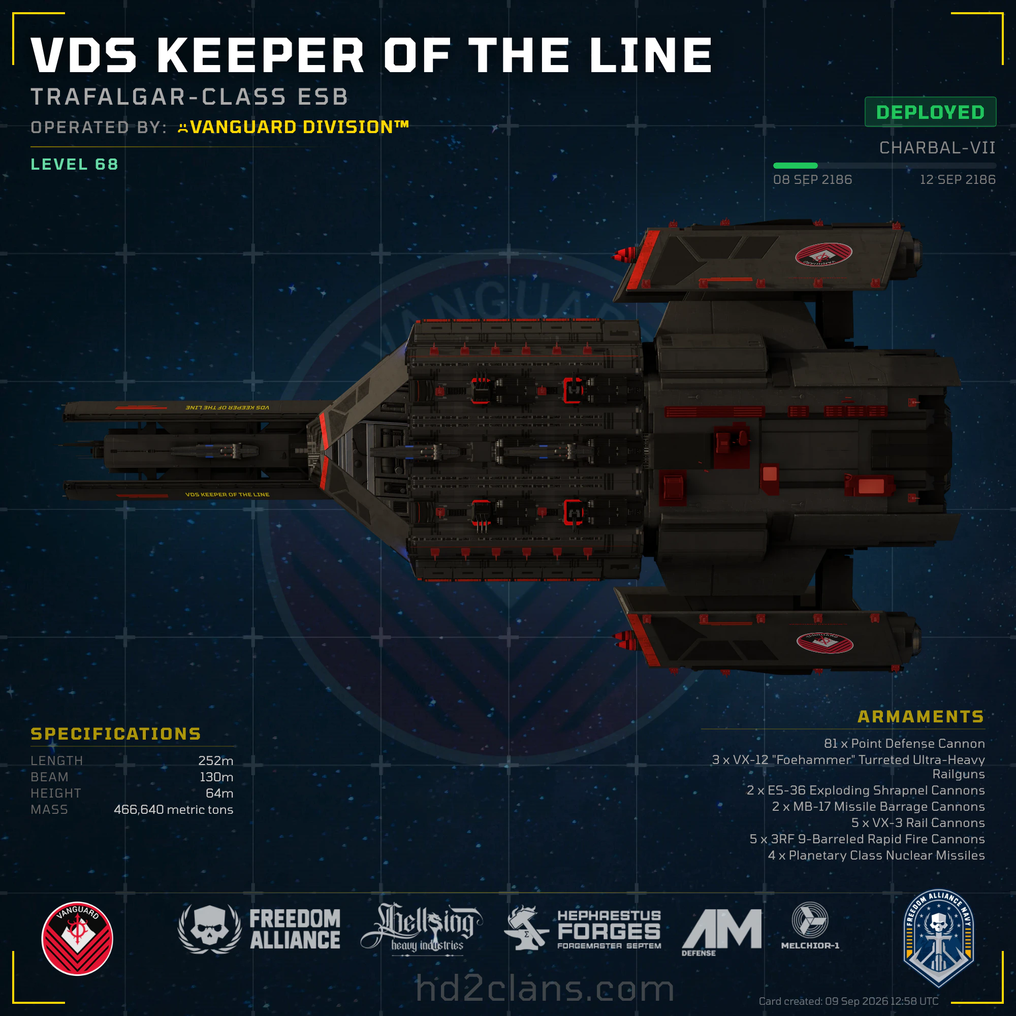 VDS Keeper of the Line