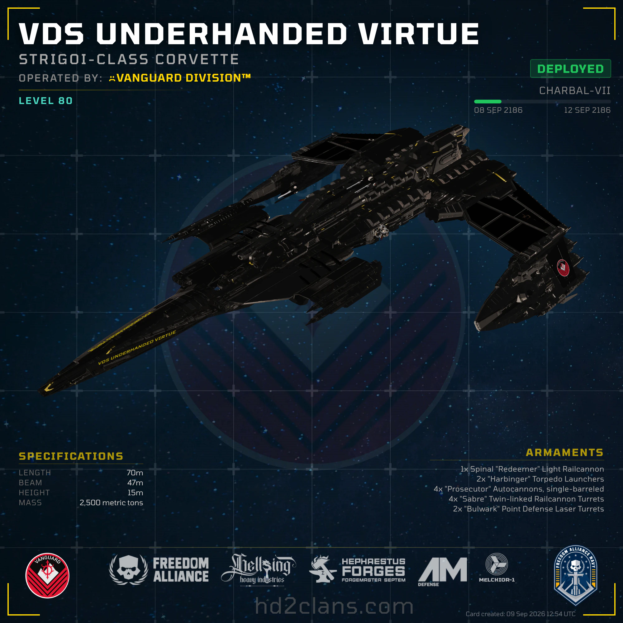 VDS Underhanded Virtue