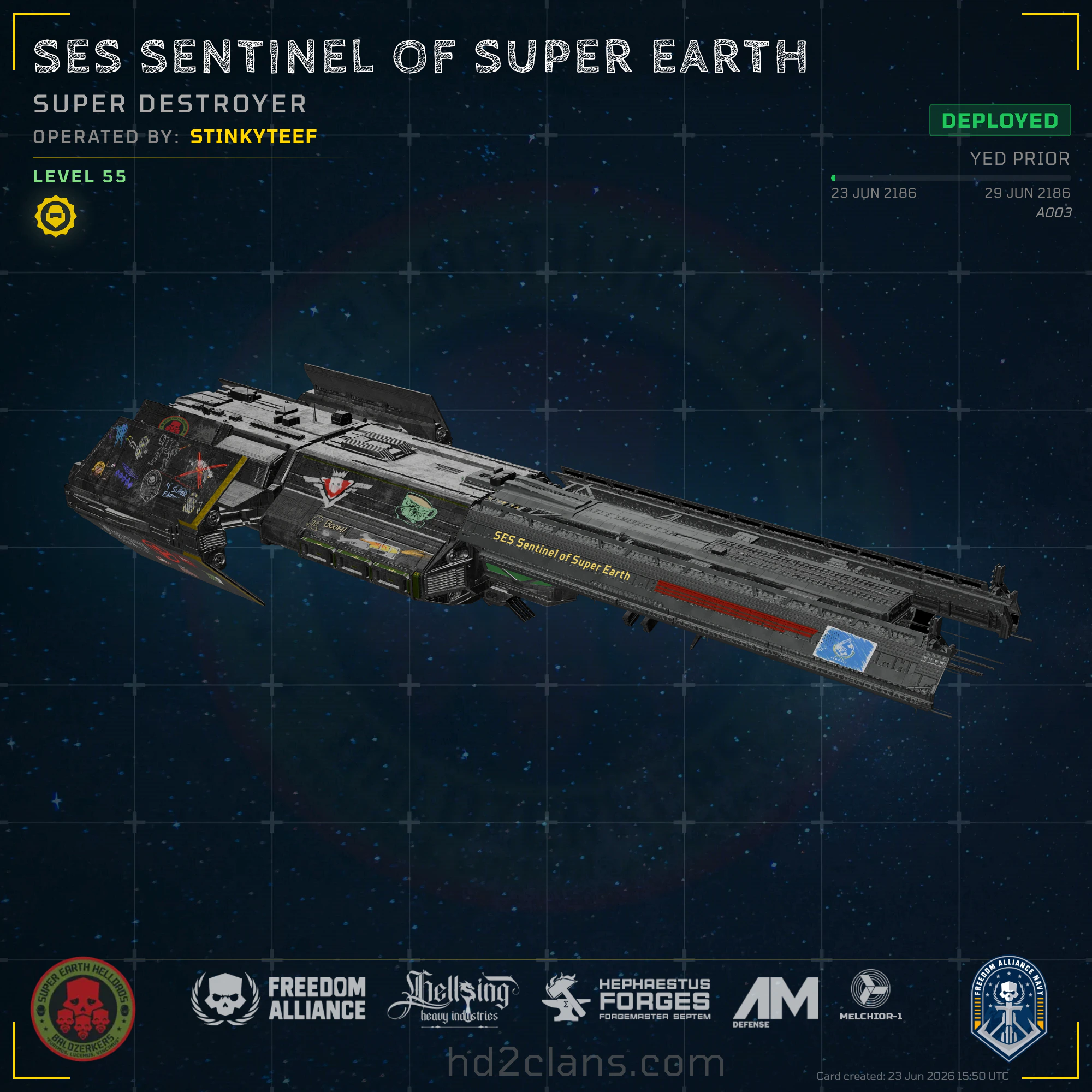 SES Sentinel of Super Earth