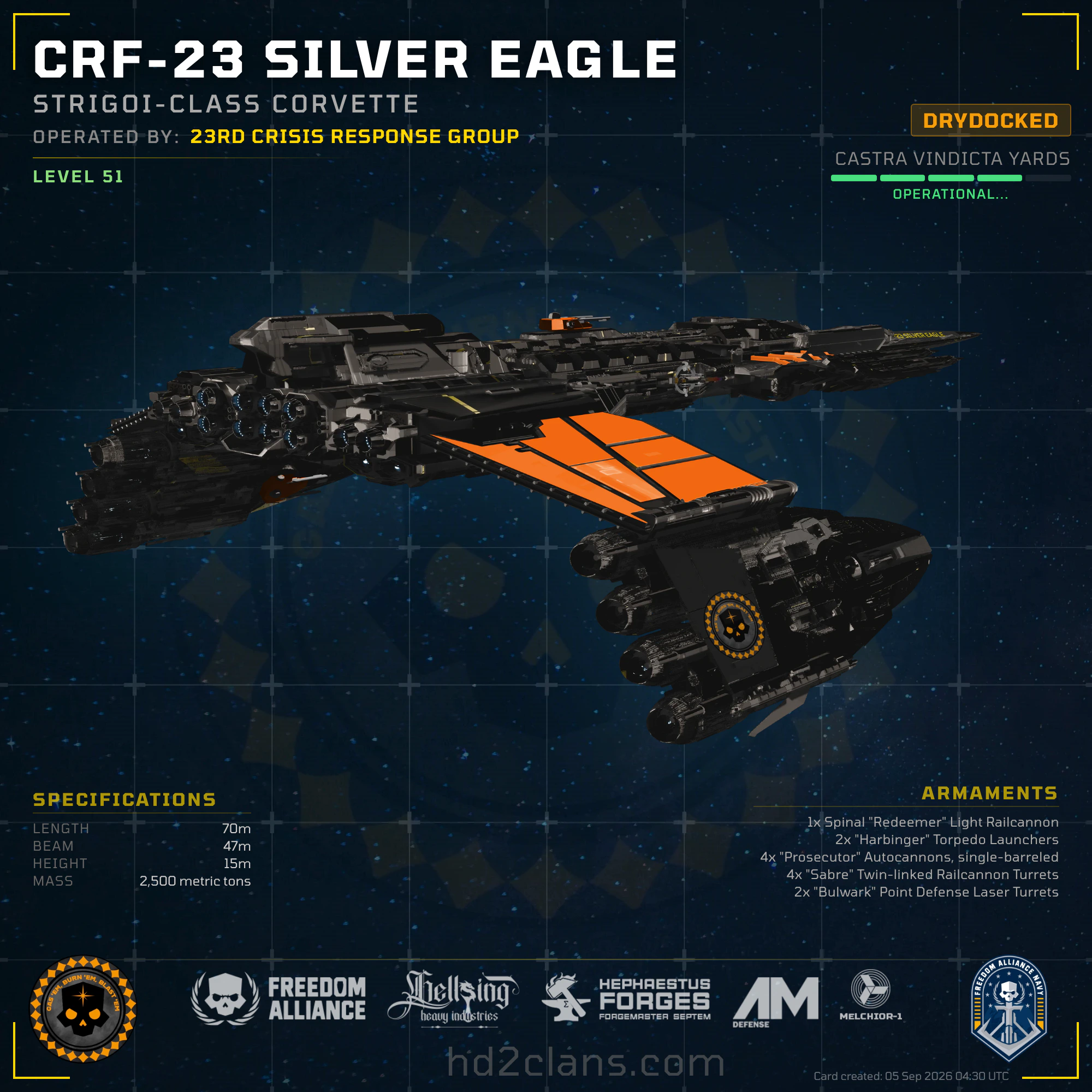 CRF-23 Silver Eagle