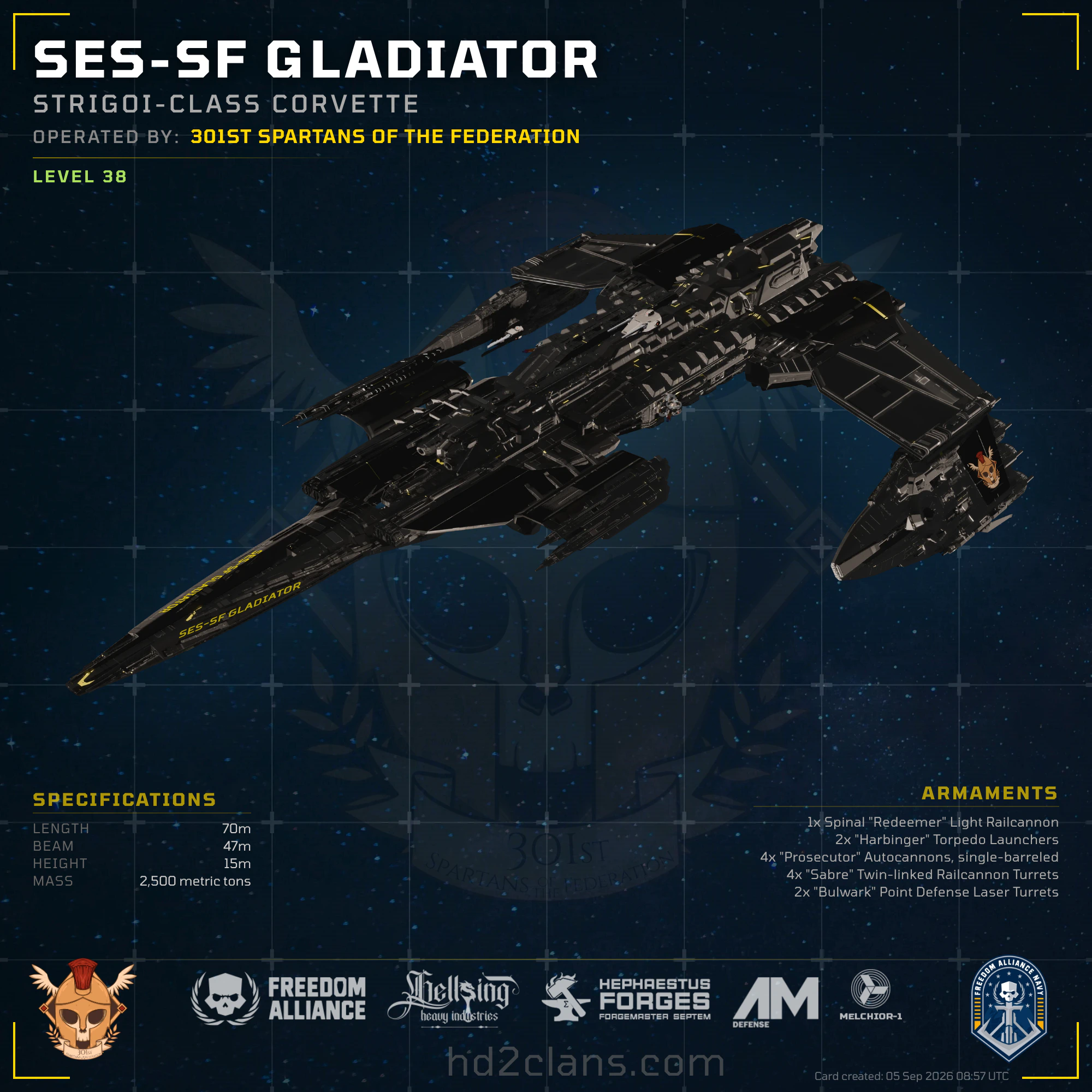 SES-SF Gladiator