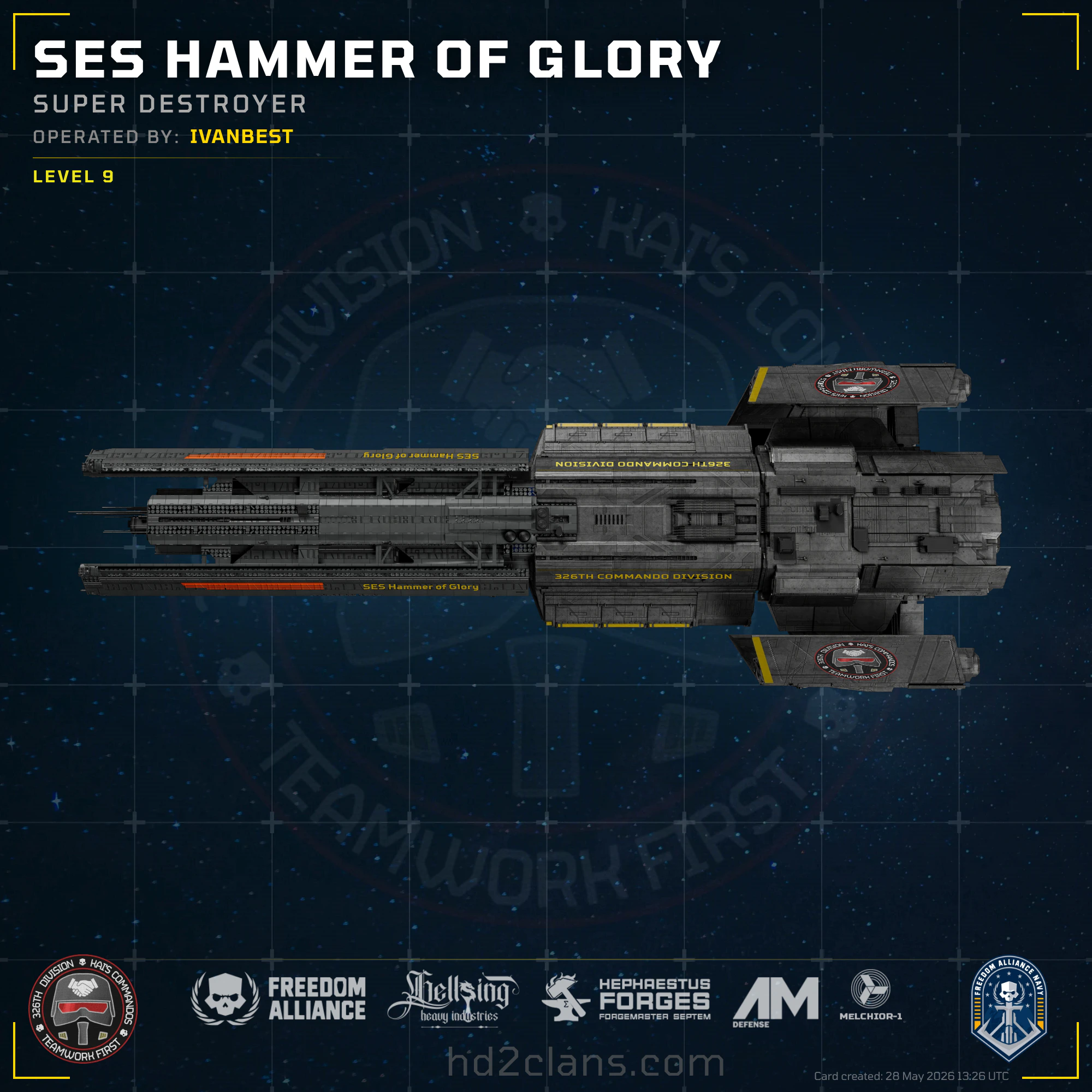 SES Hammer of Glory