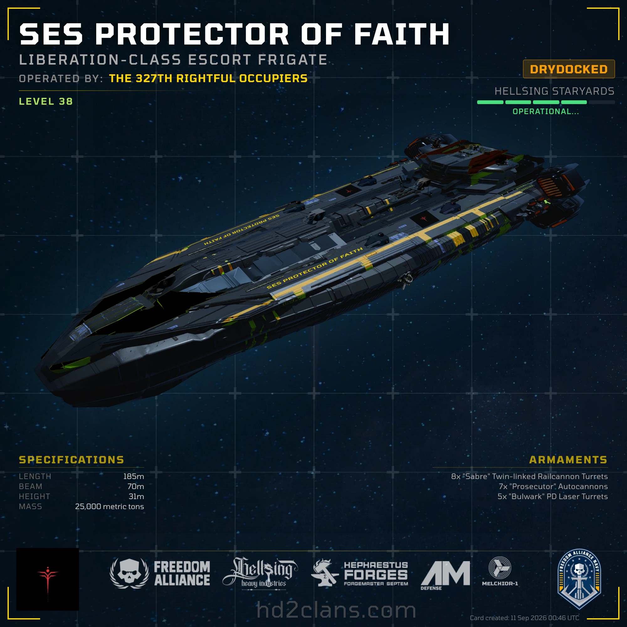 SES Protector of Faith