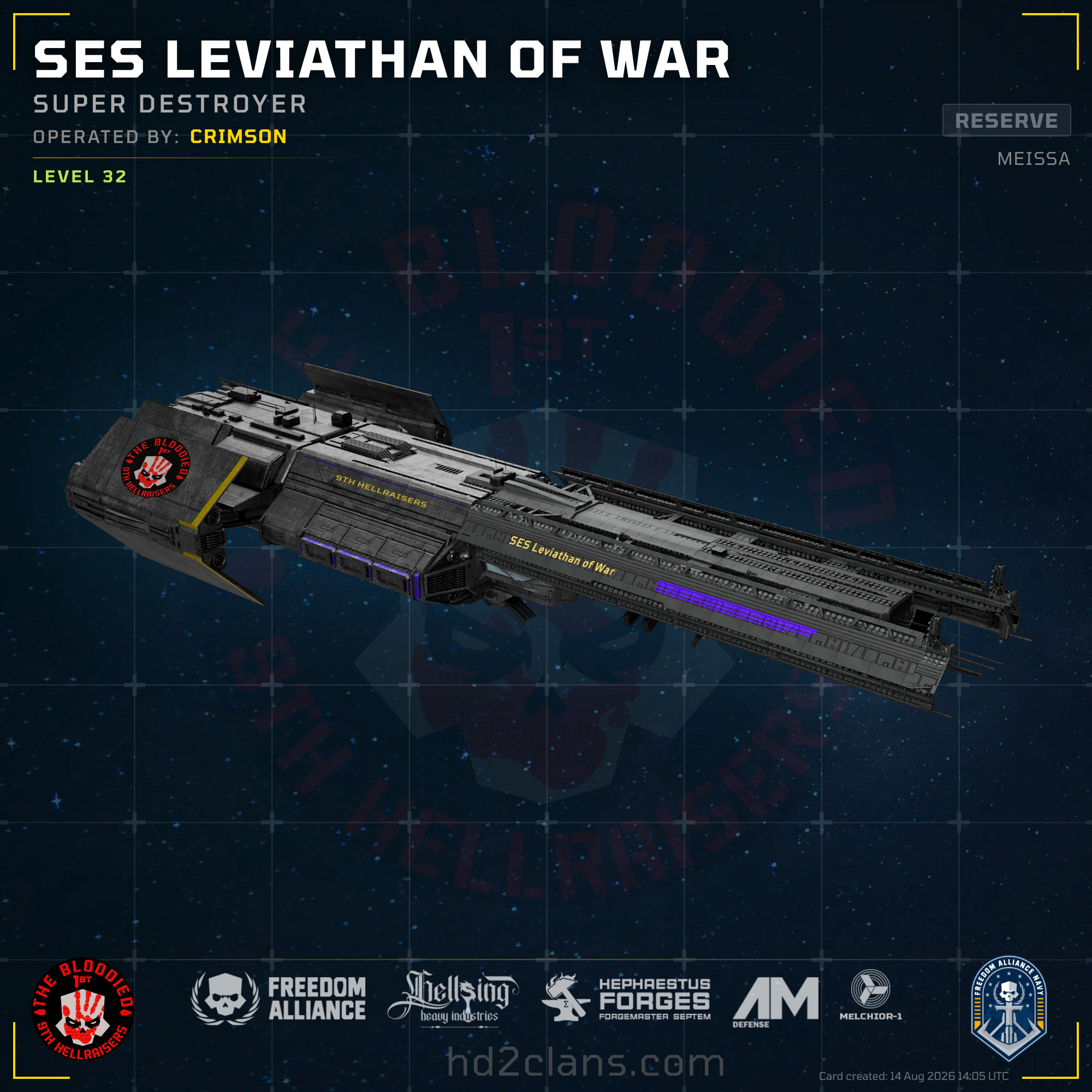 SES Leviathan of War