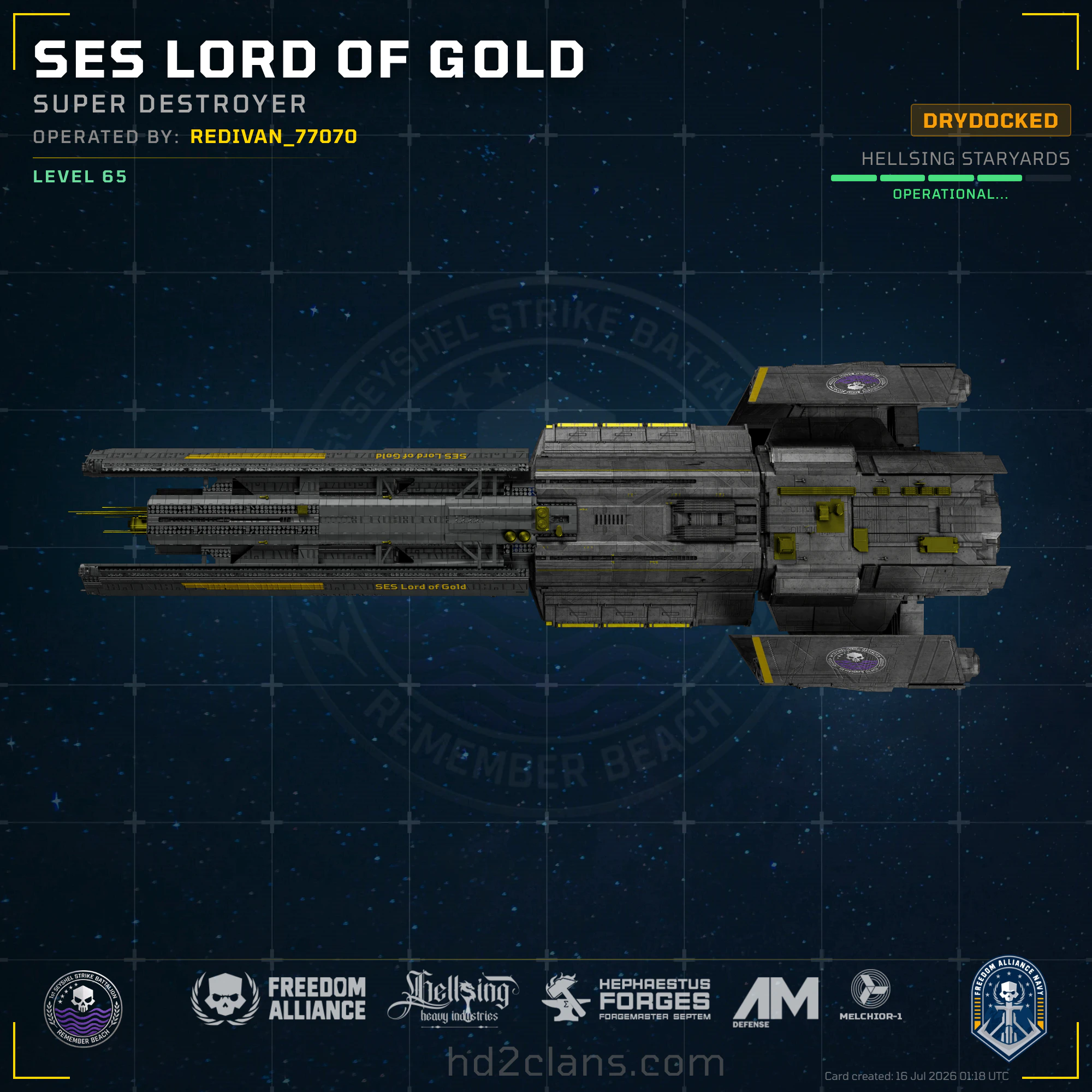 SES Lord of Gold