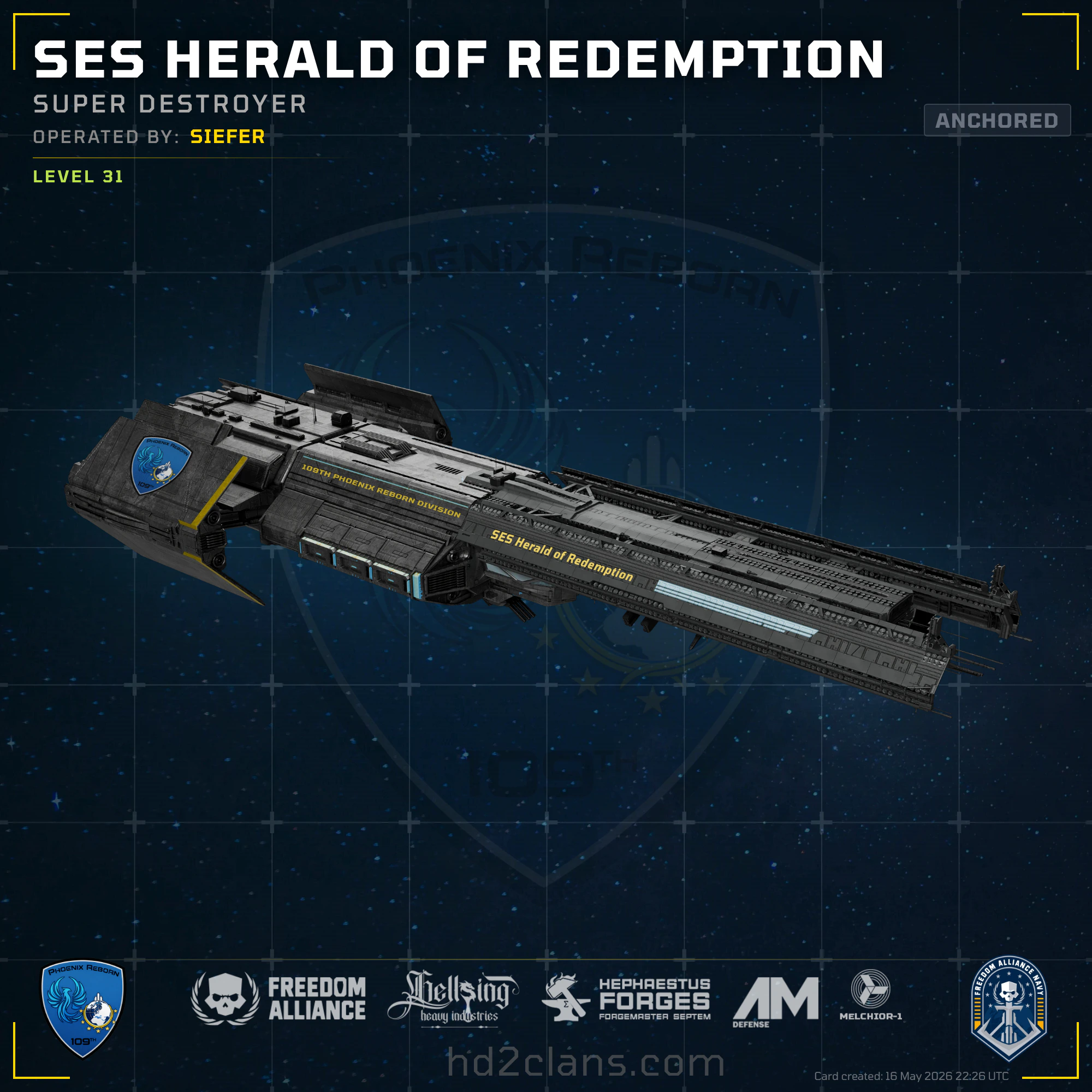 SES Herald of Redemption