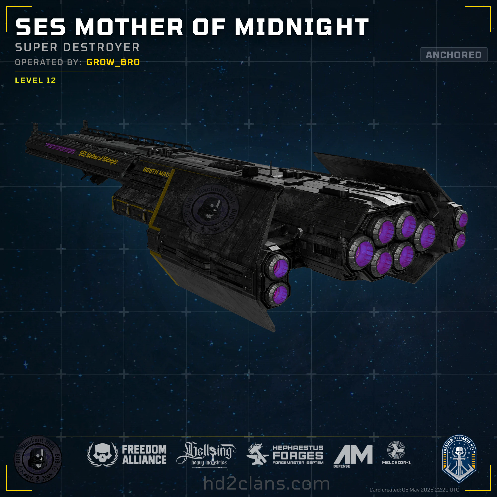 SES Mother of Midnight