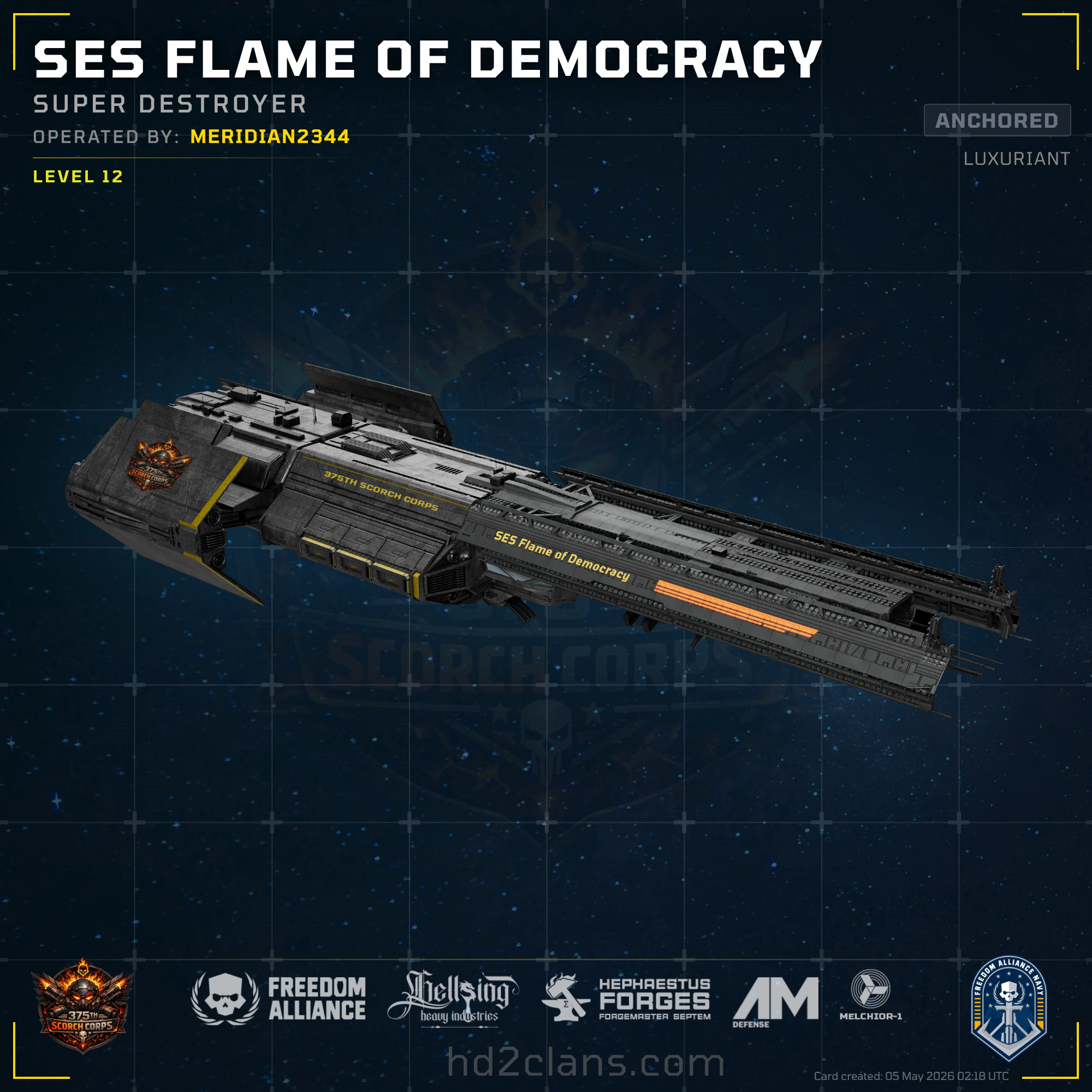 SES Flame of Democracy