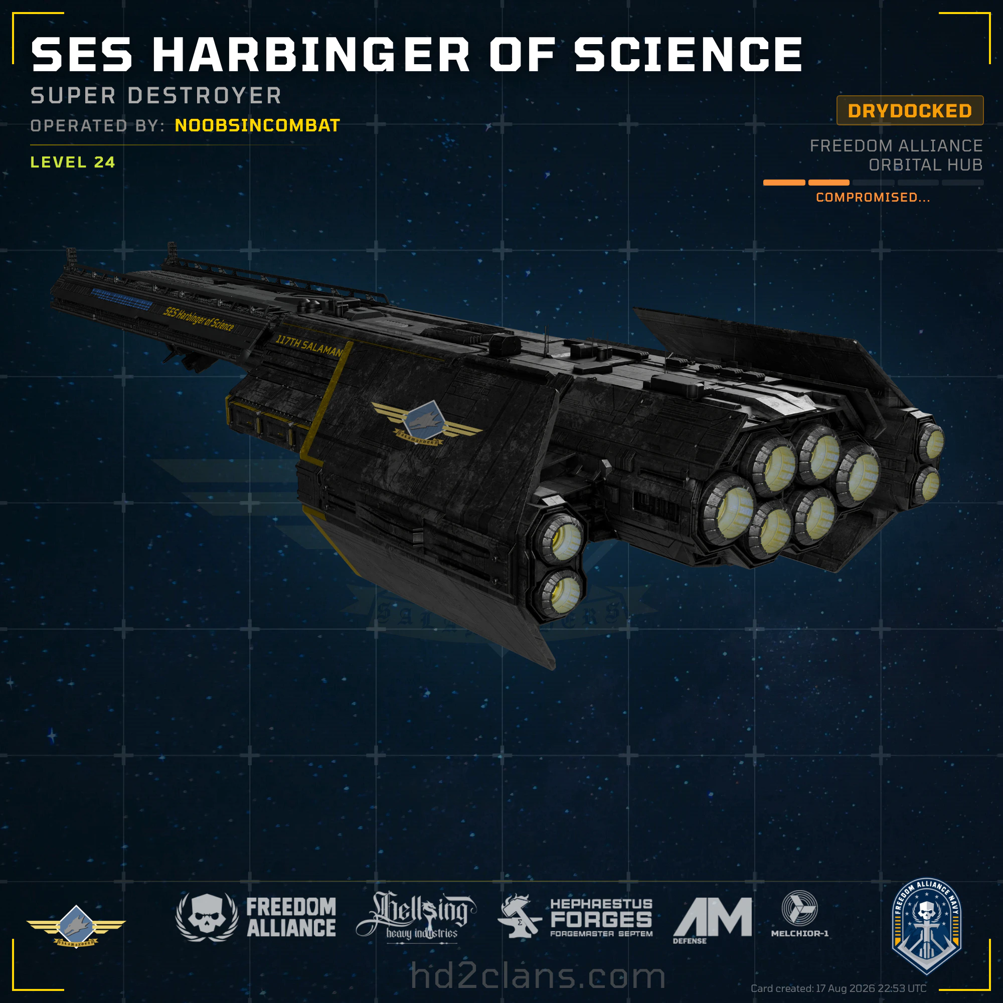 SES Harbinger of Science