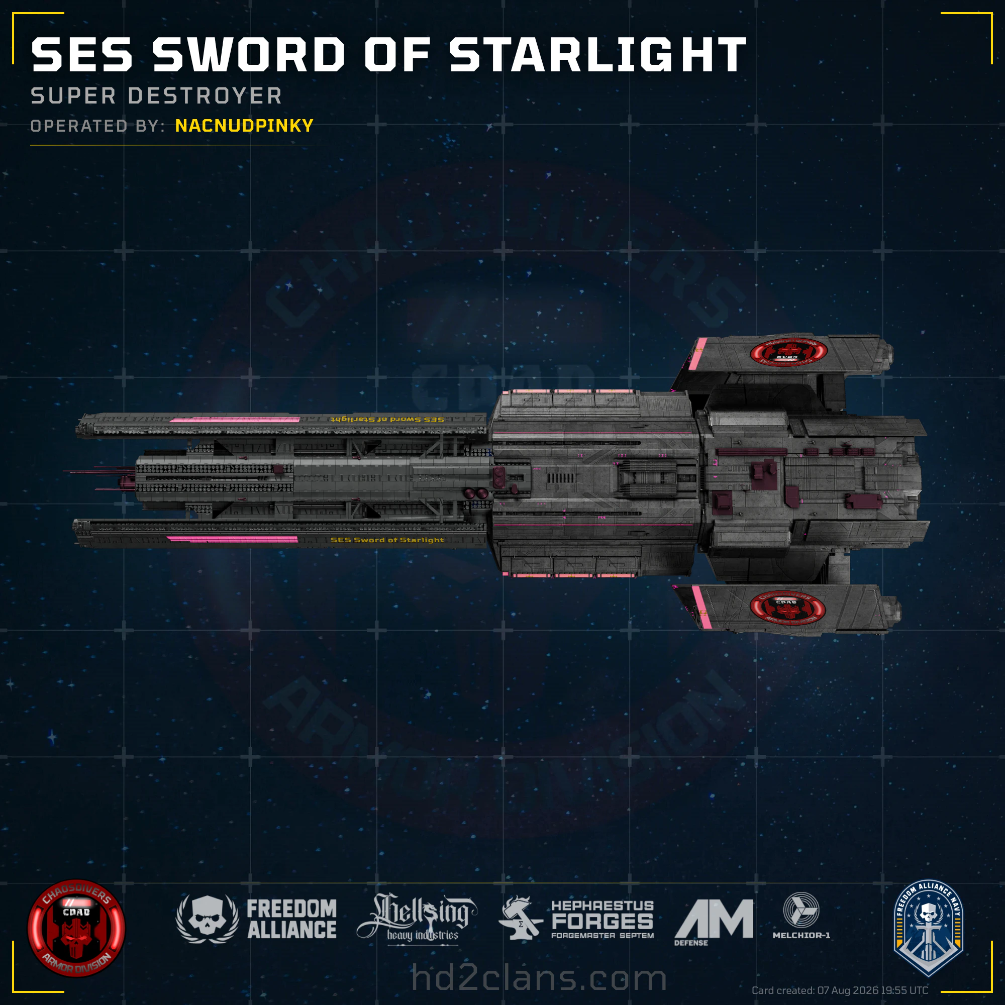 SES Sword of Starlight