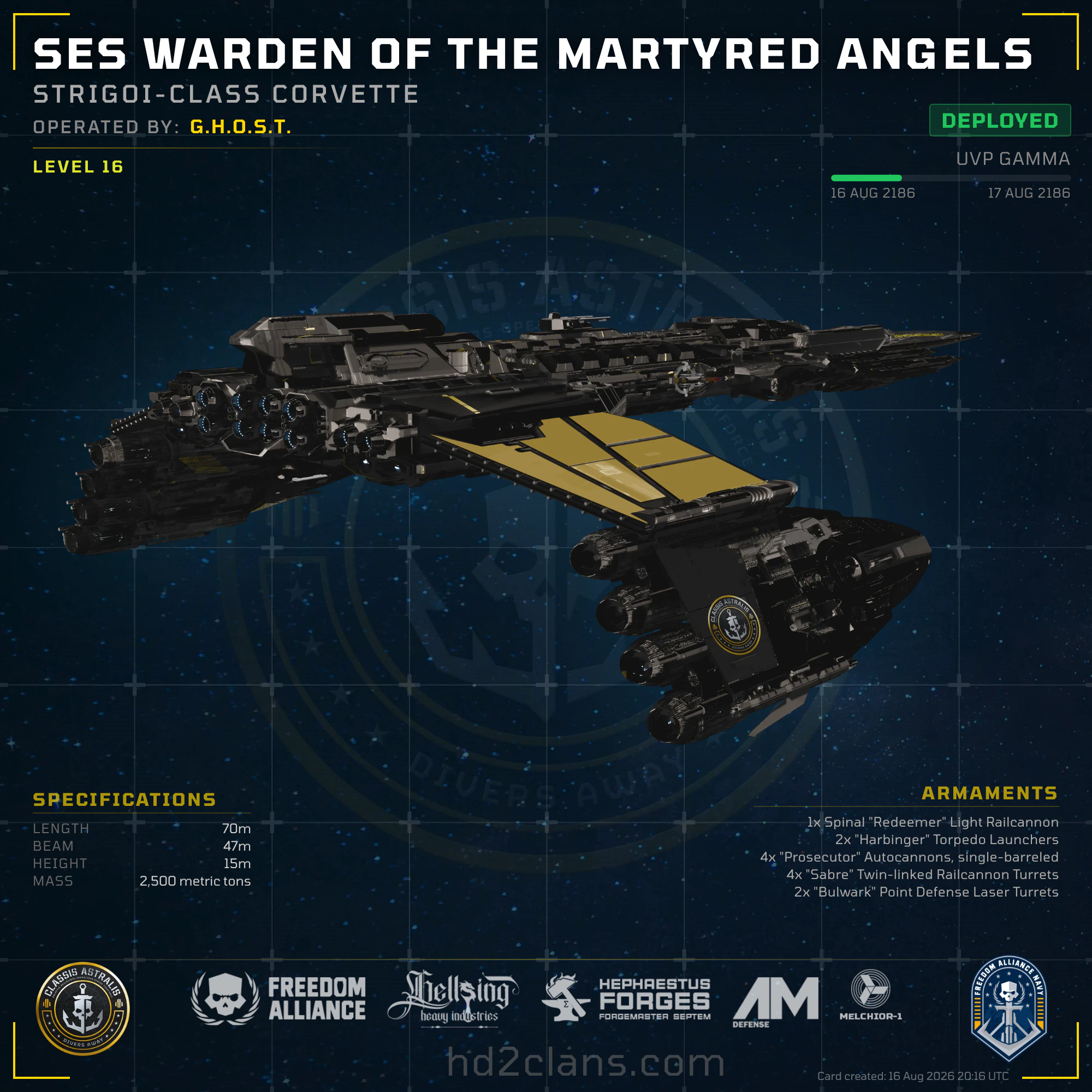 SES Warden of the Martyred Angels