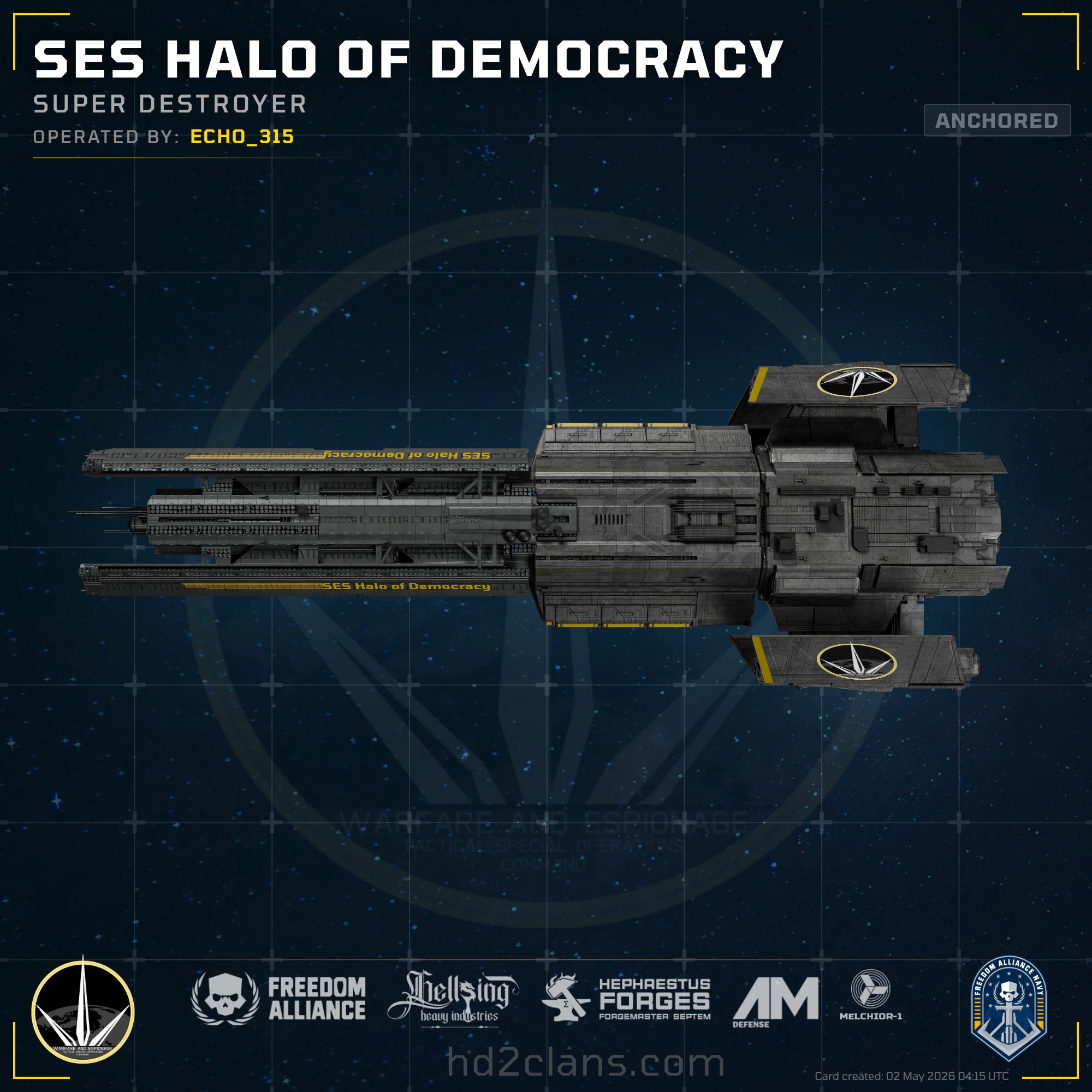 SES Halo of Democracy