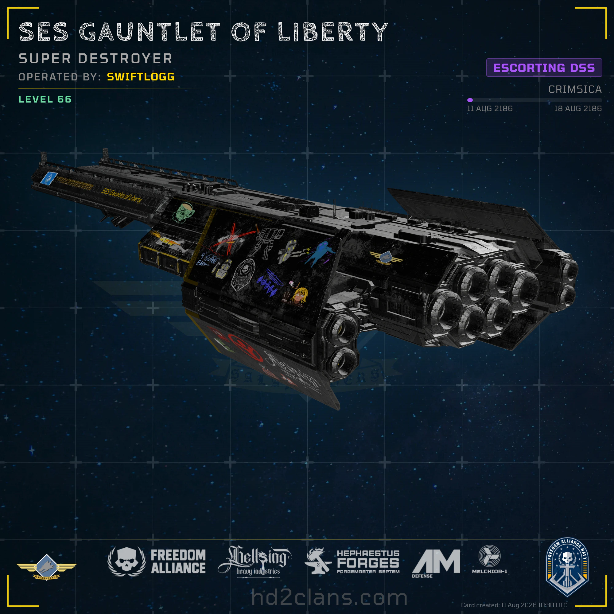 SES Gauntlet of Liberty