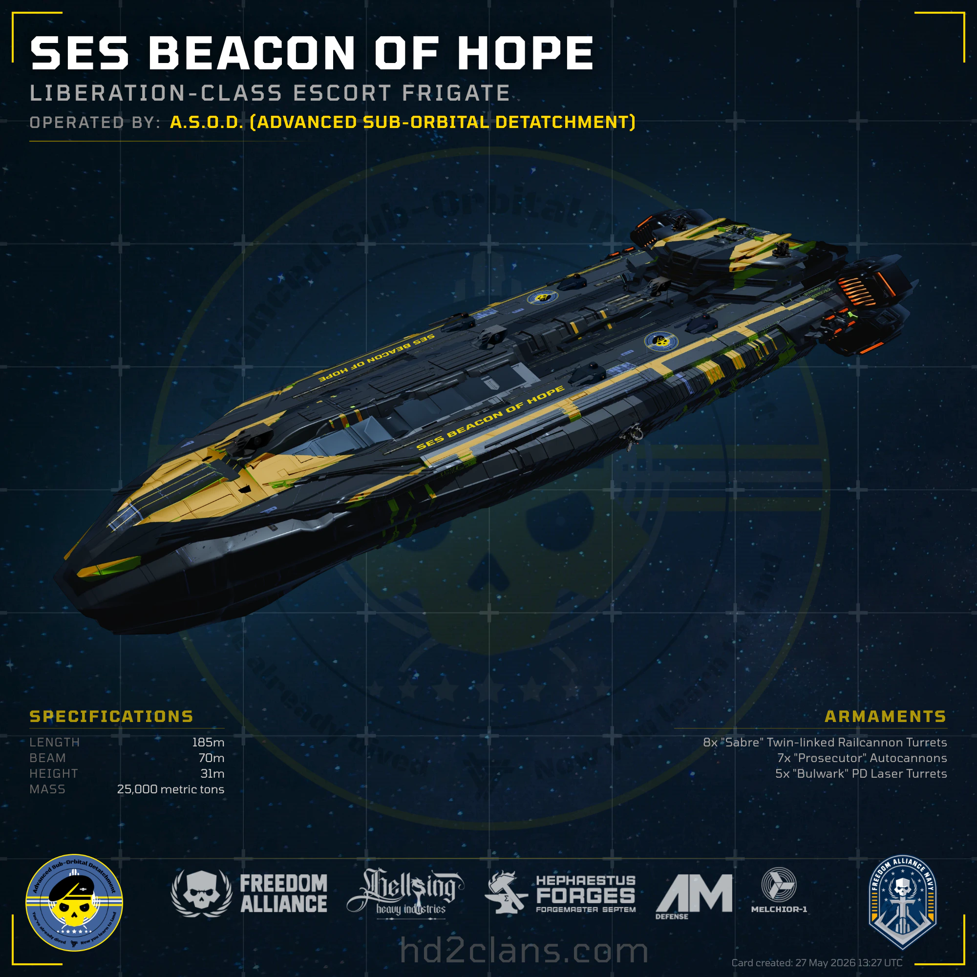 SES Beacon of Hope