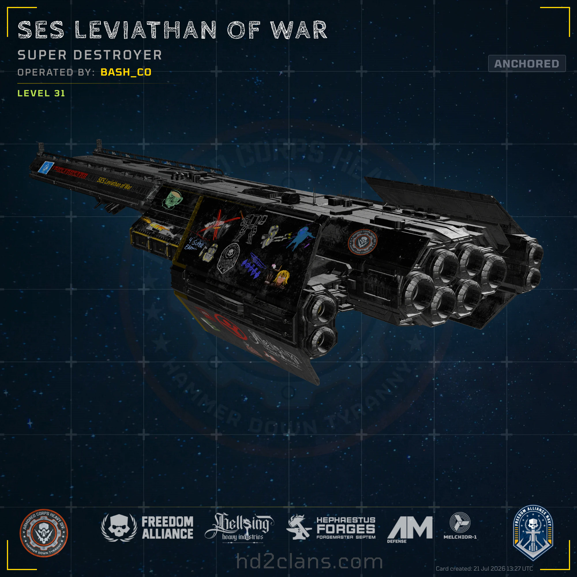 SES Leviathan of War
