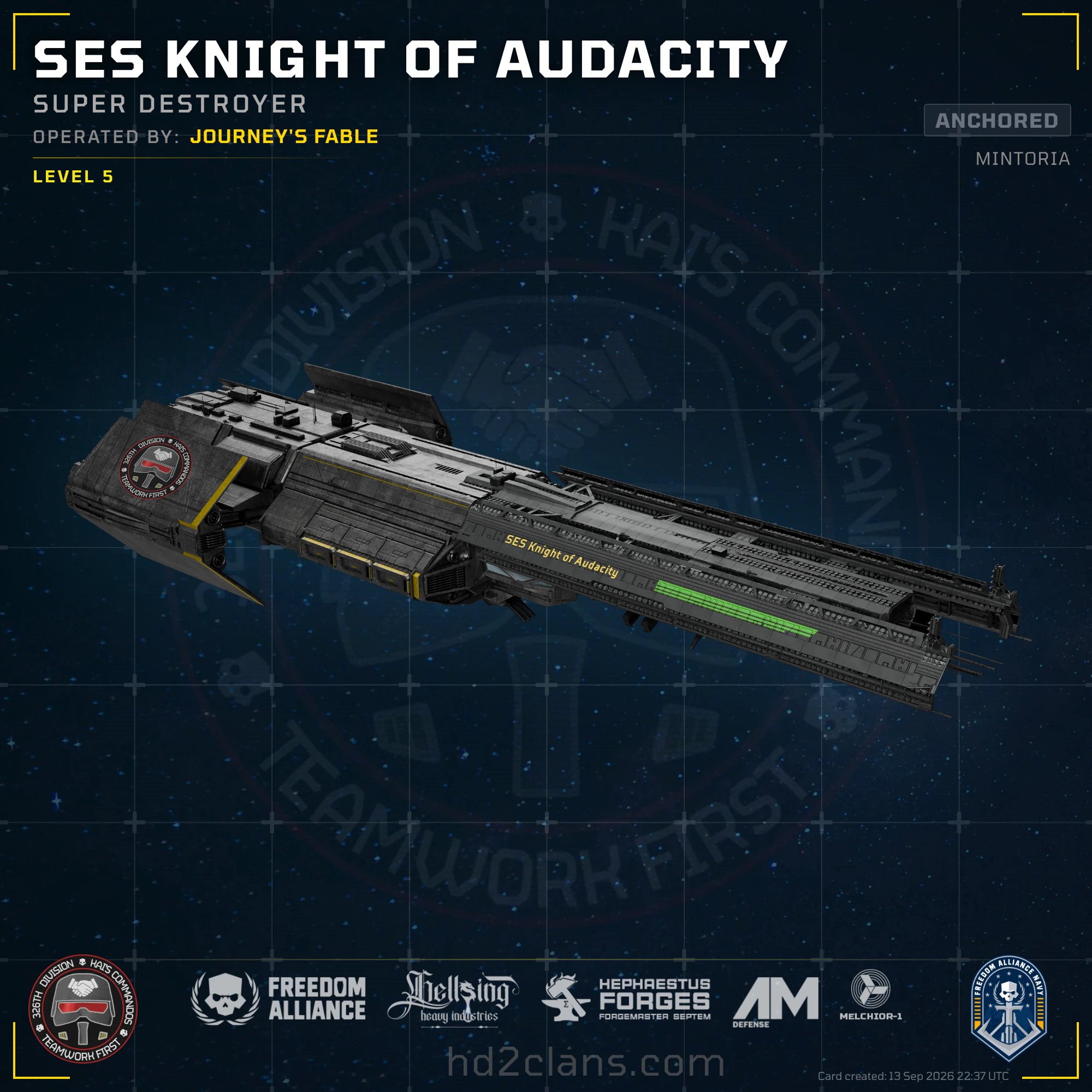 SES Claw of Audacity