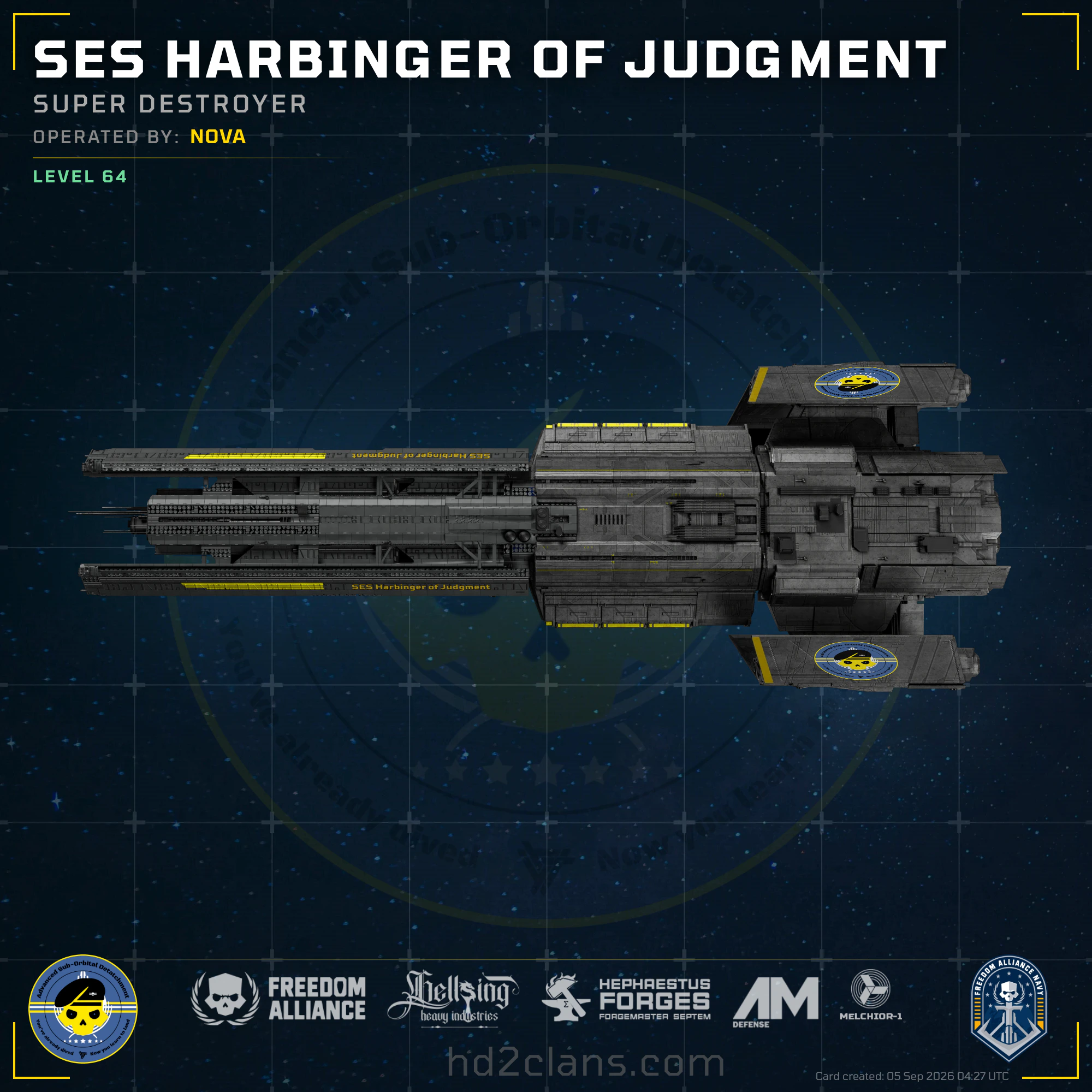 SES Harbinger of Judgment