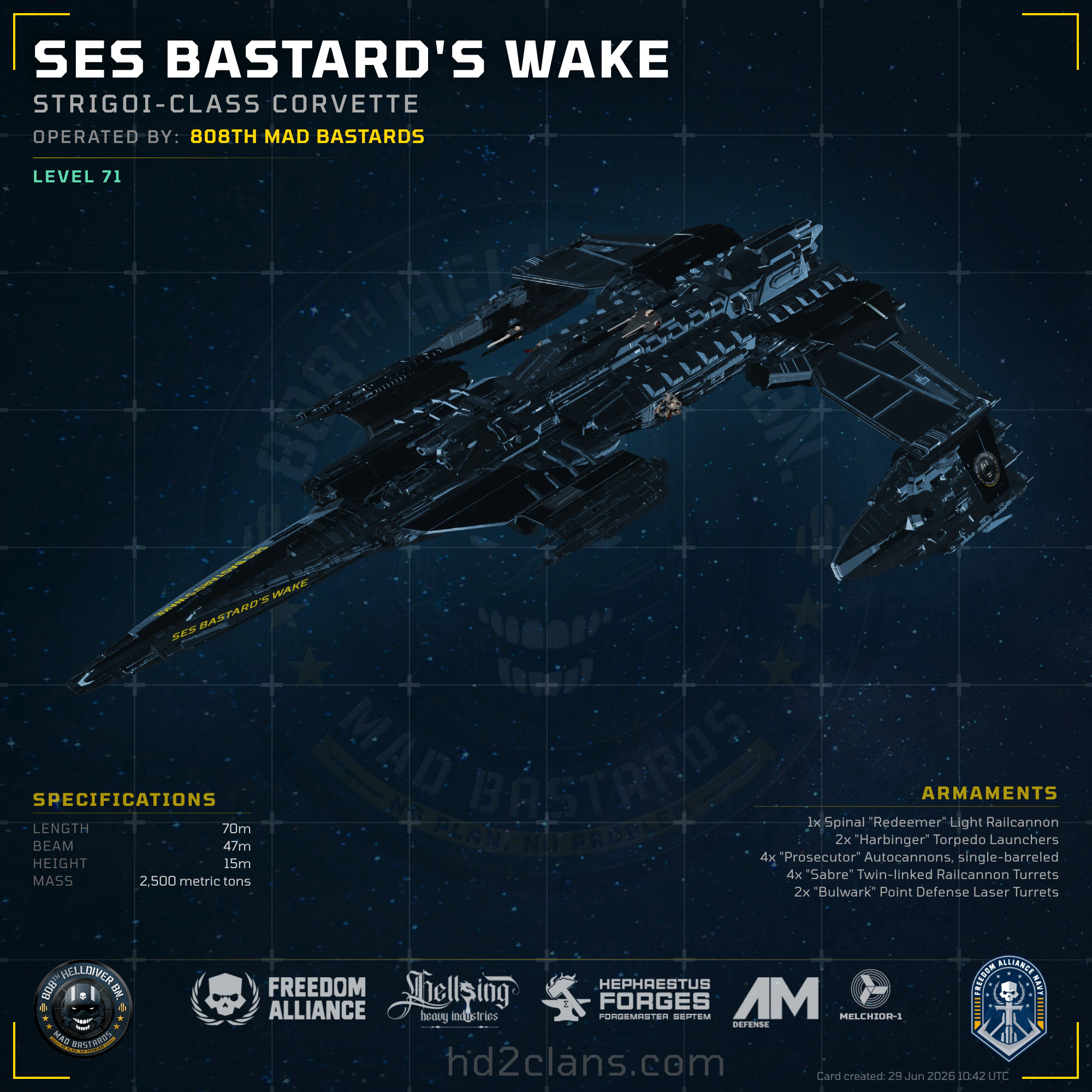 SES Bastard's Wake