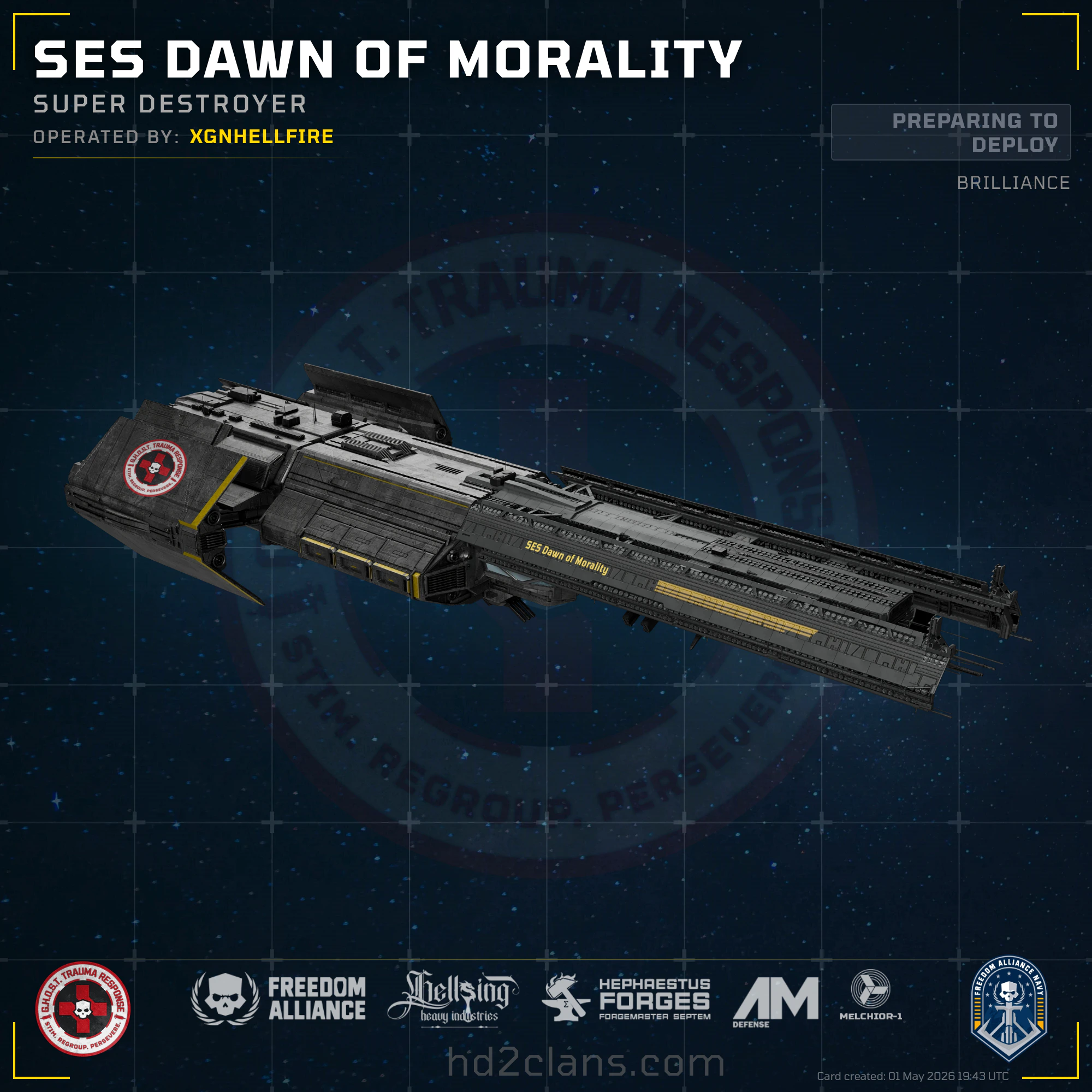 SES Dawn of Morality
