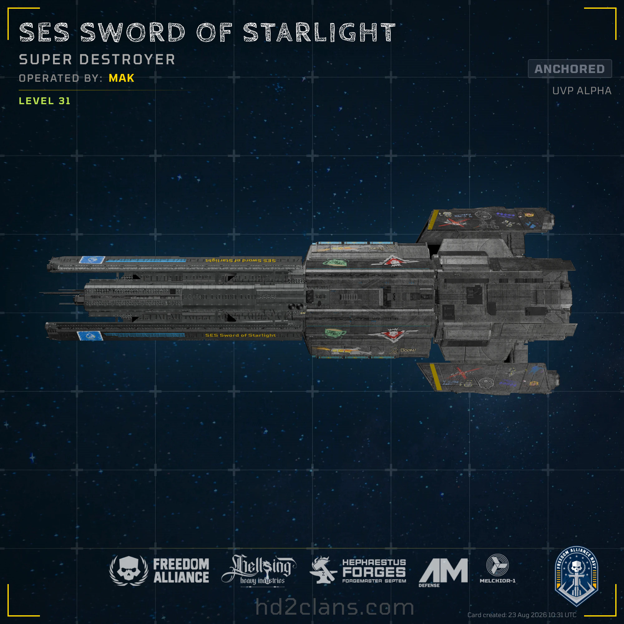 SES Sword of Starlight