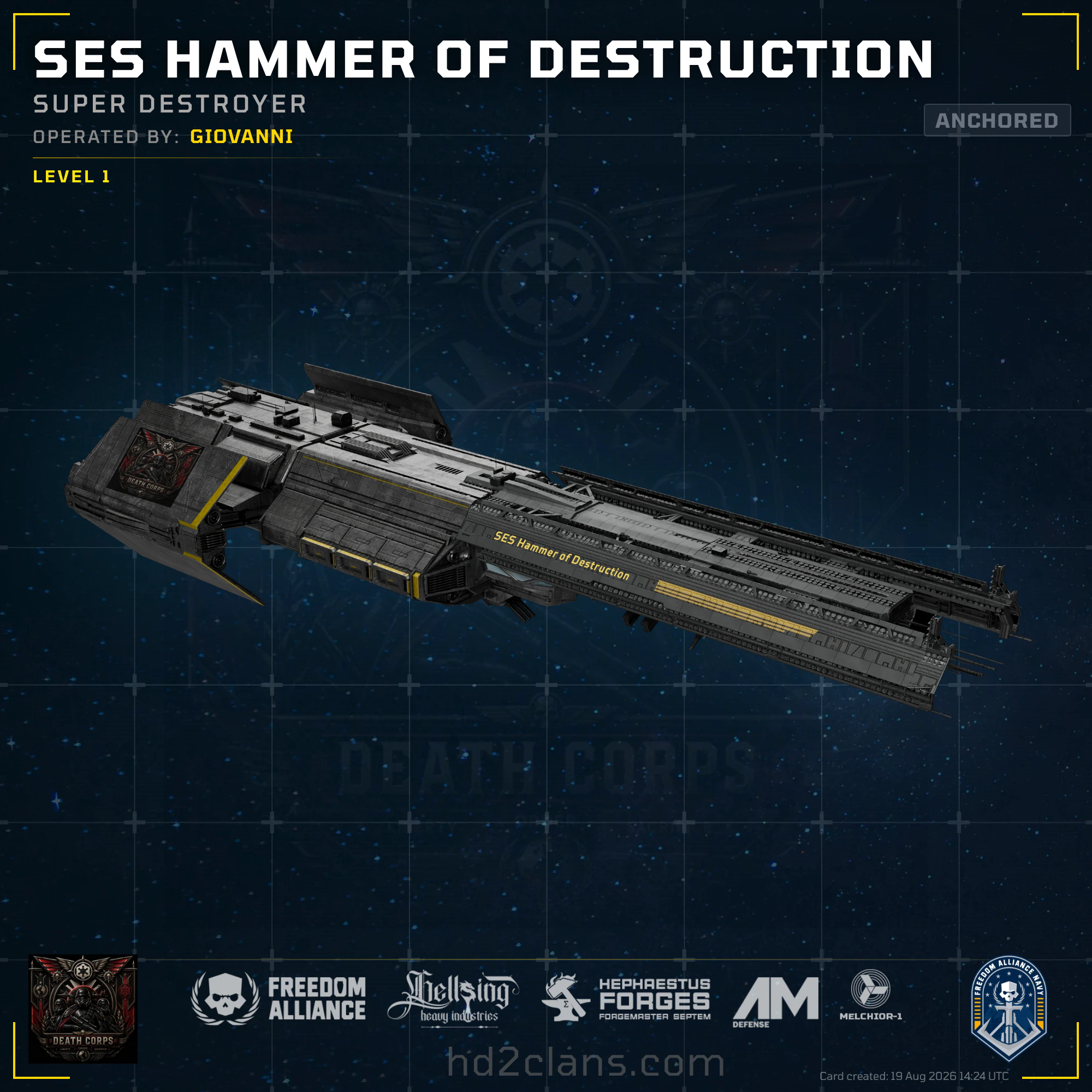 SES Hammer of Destruction