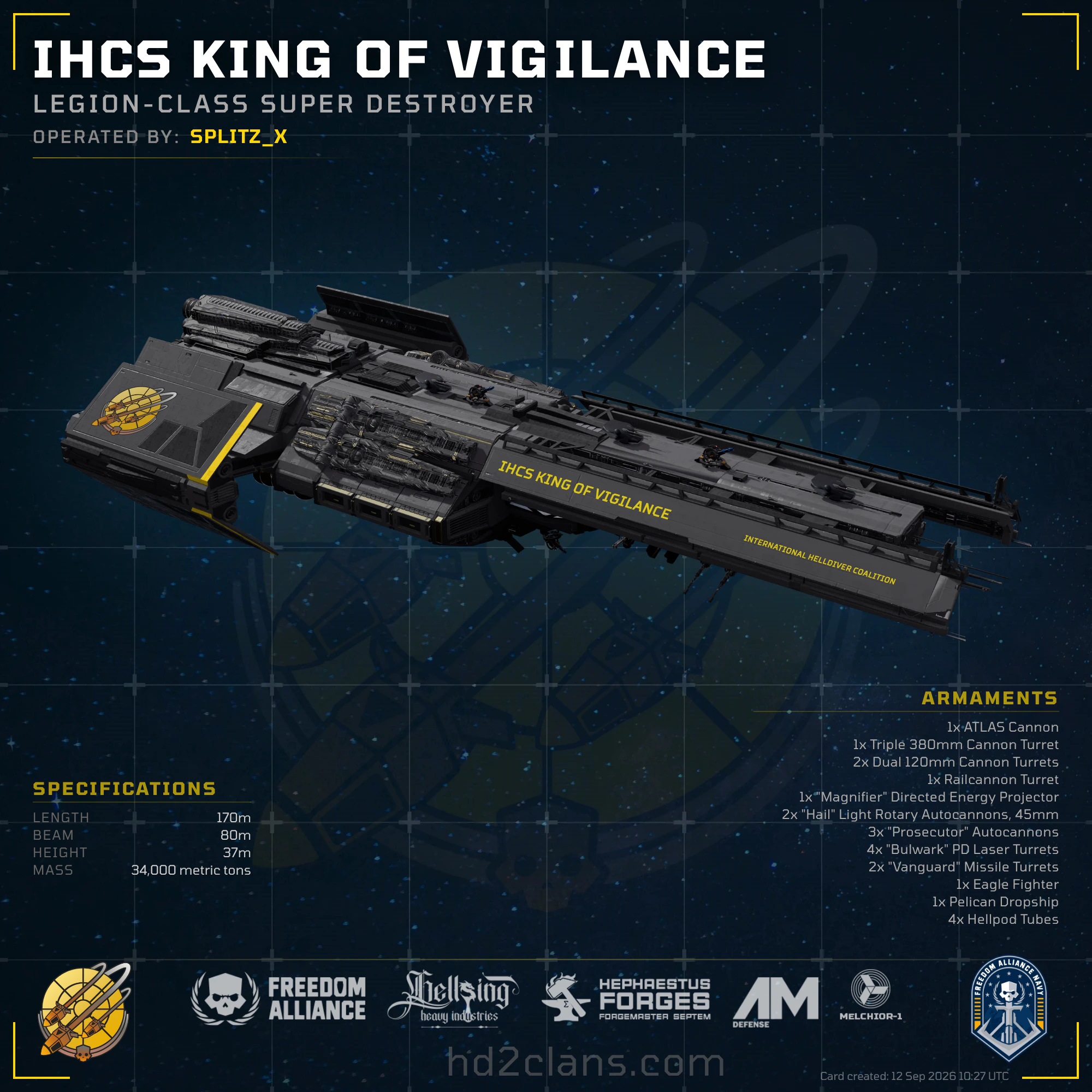 IHCS King of Vigilance