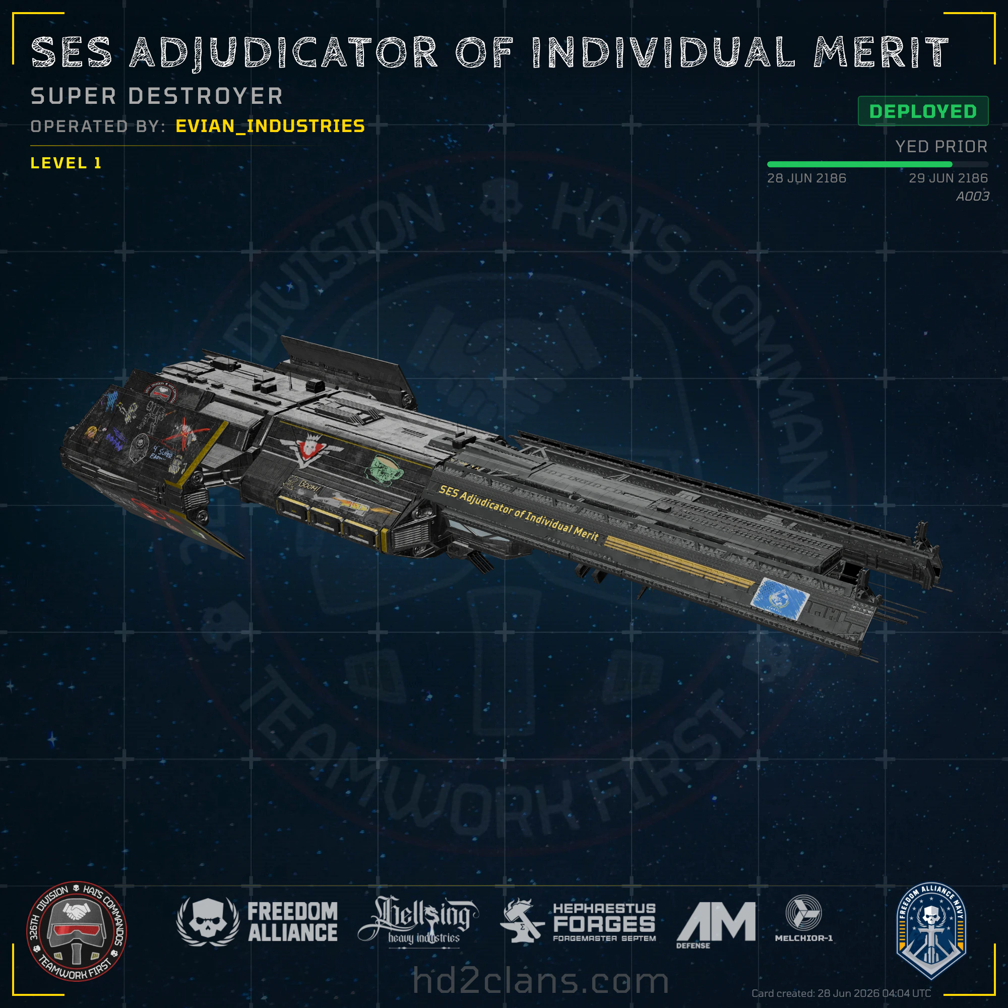SES Adjudicator of Individual Merit