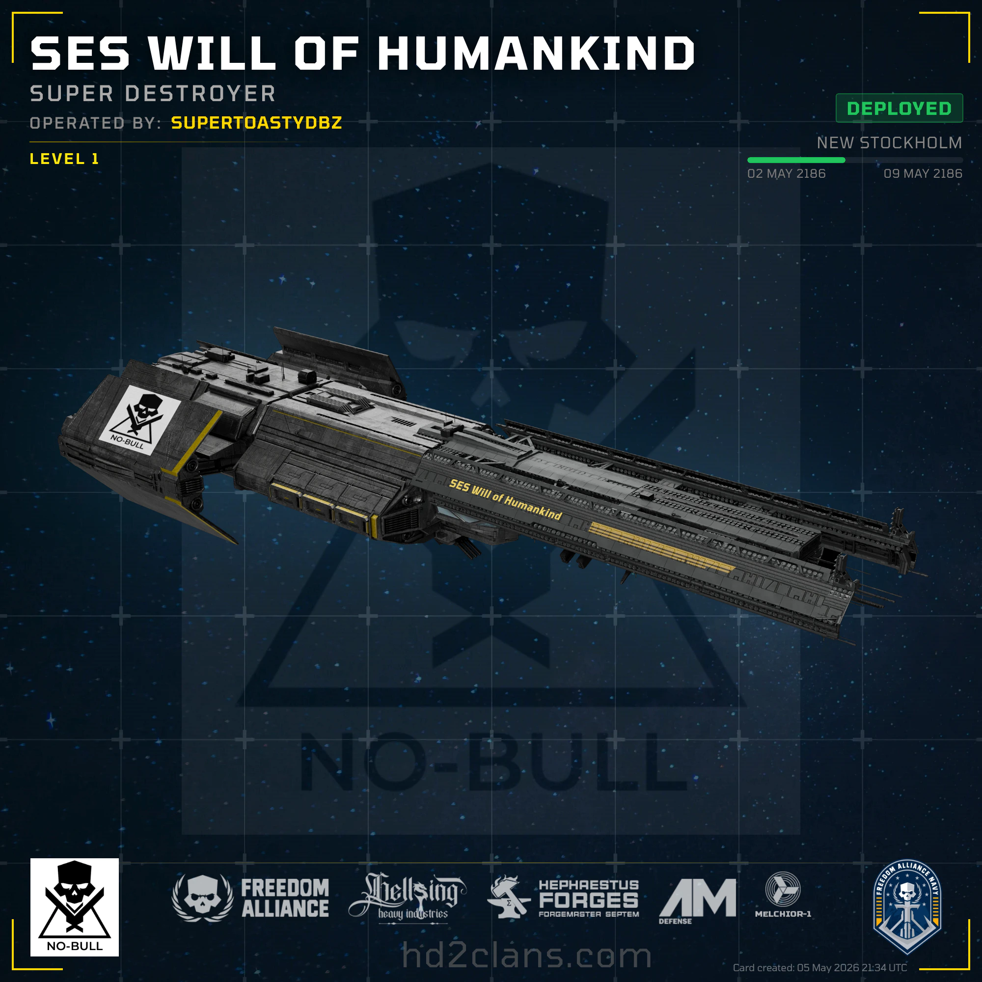 SES Will of Humankind