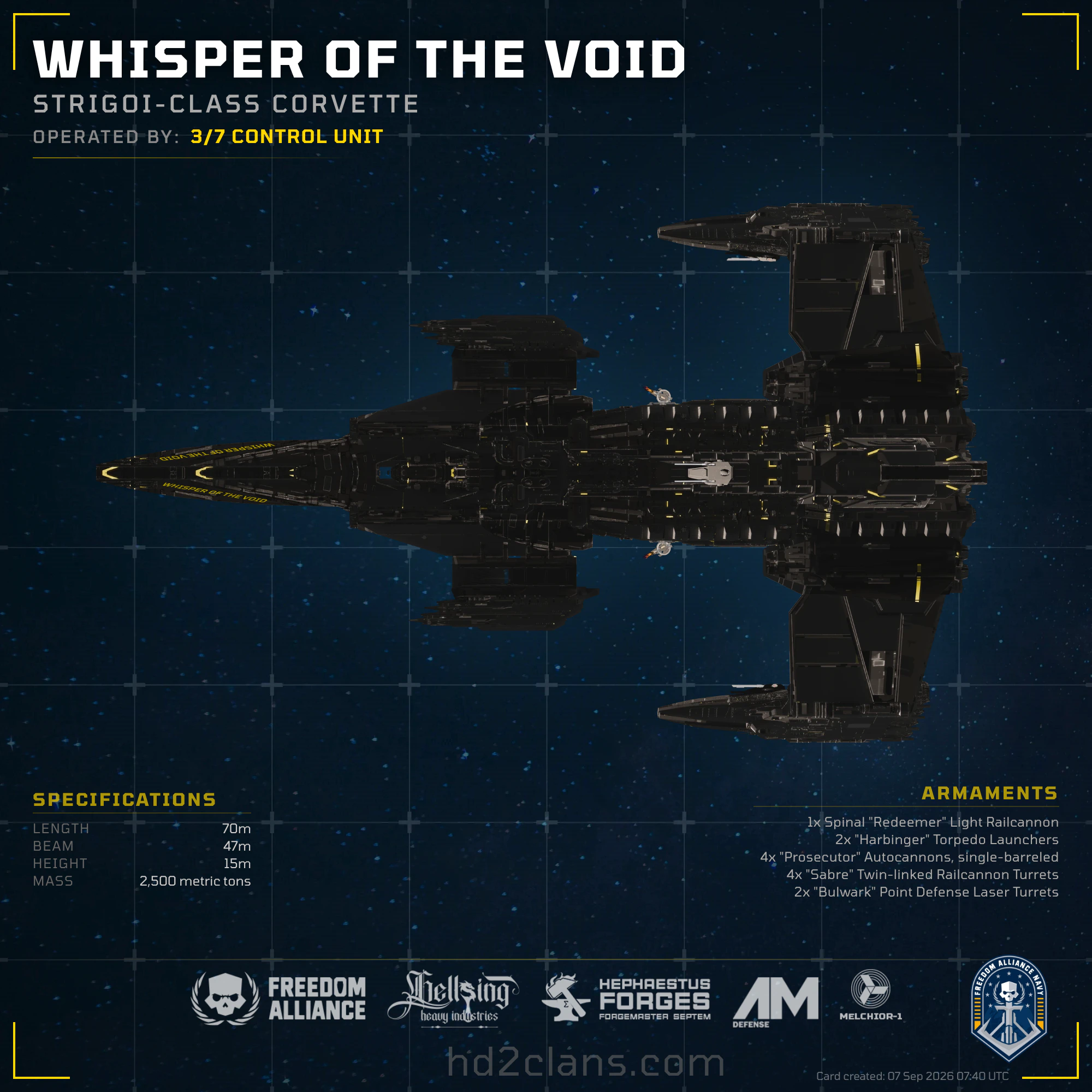 SES Whisper of the Void