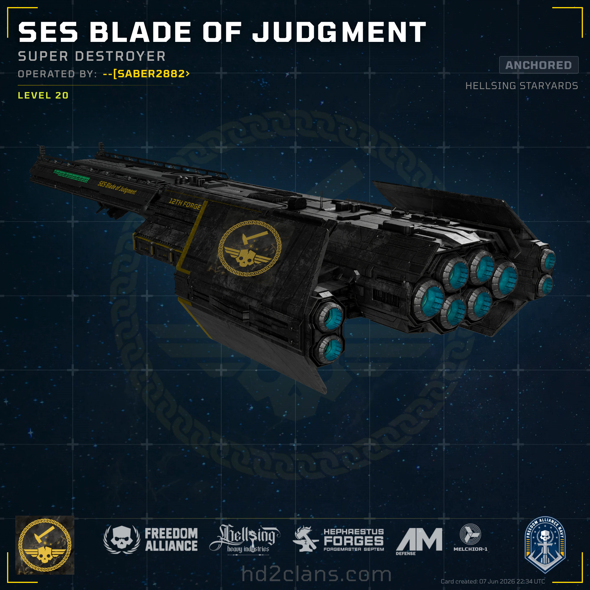 SES Blade of Judgment