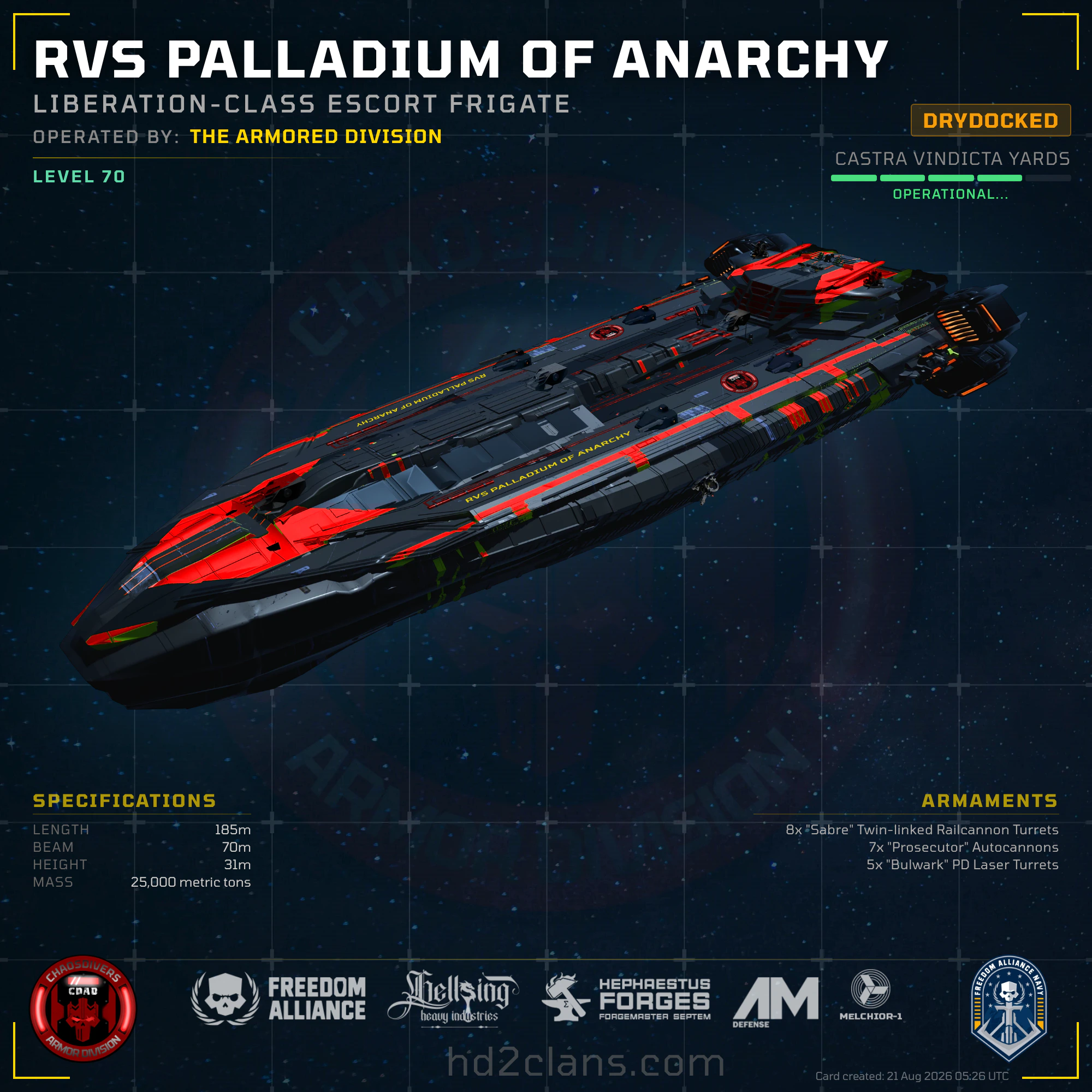 RVS Palladium of Anarchy