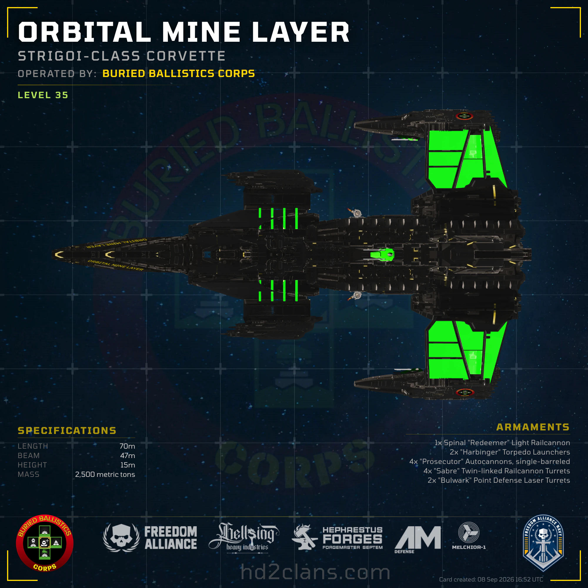 Orbital Mine Layer