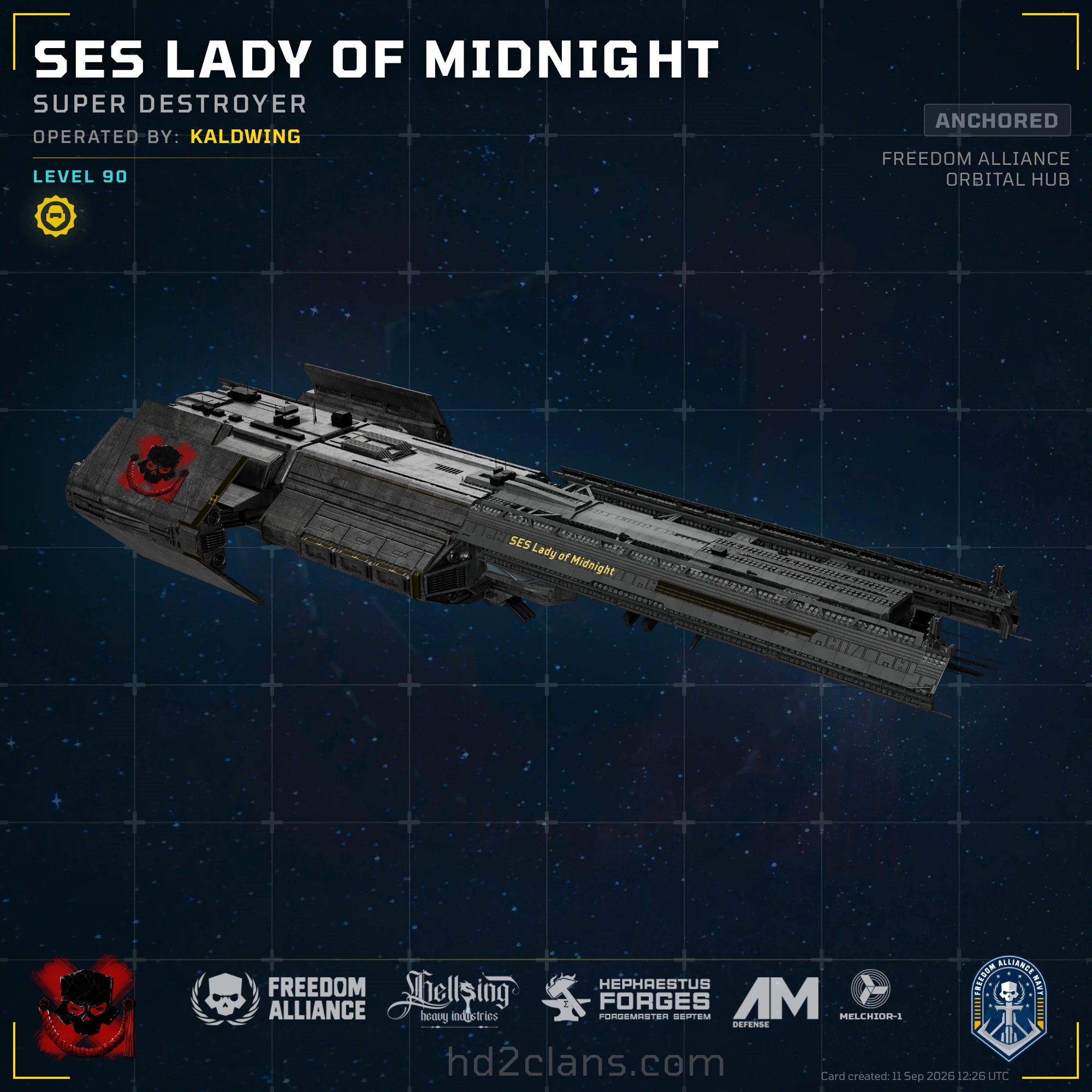 SES Lady of Midnight