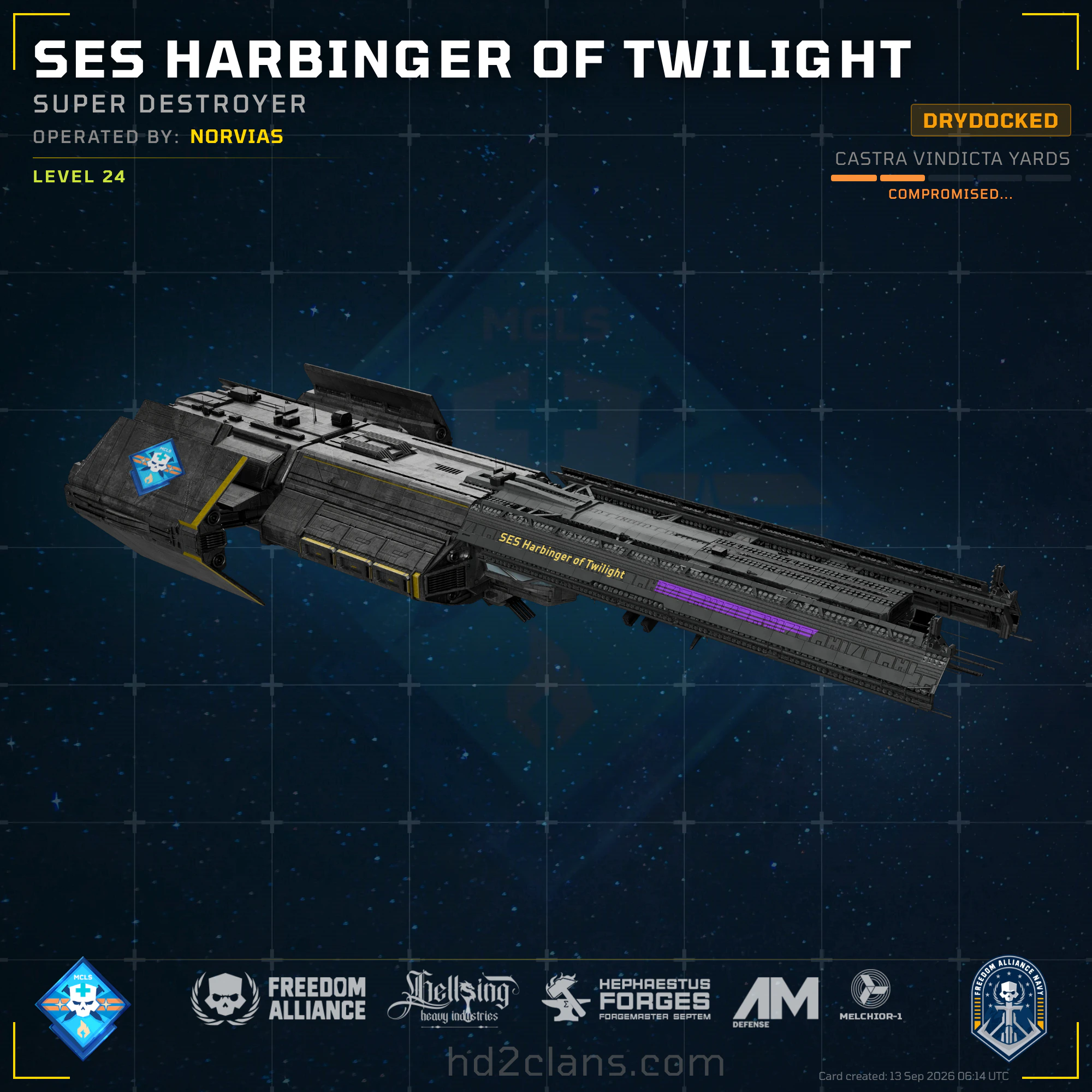 SES Harbinger of Twilight