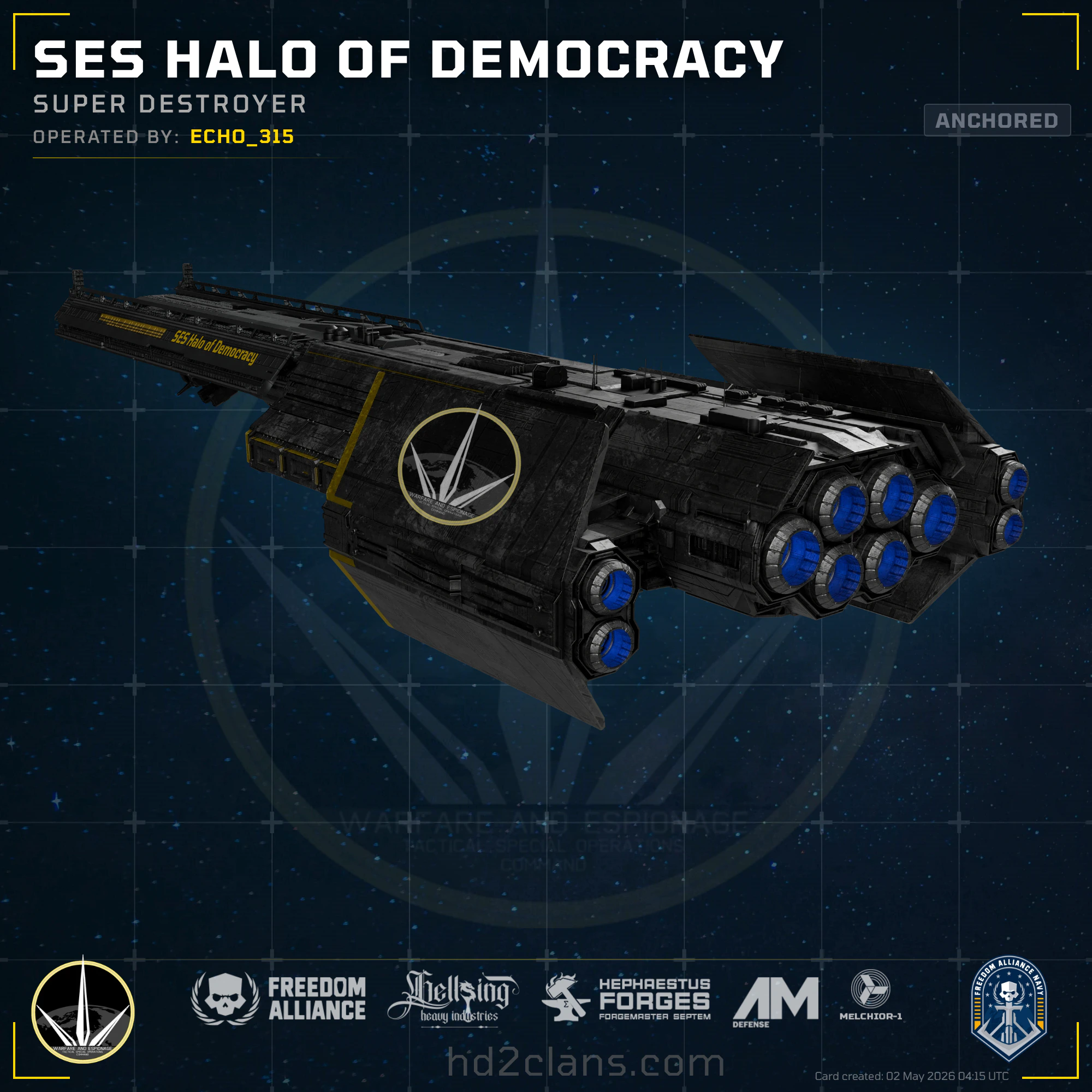 SES Halo of Democracy