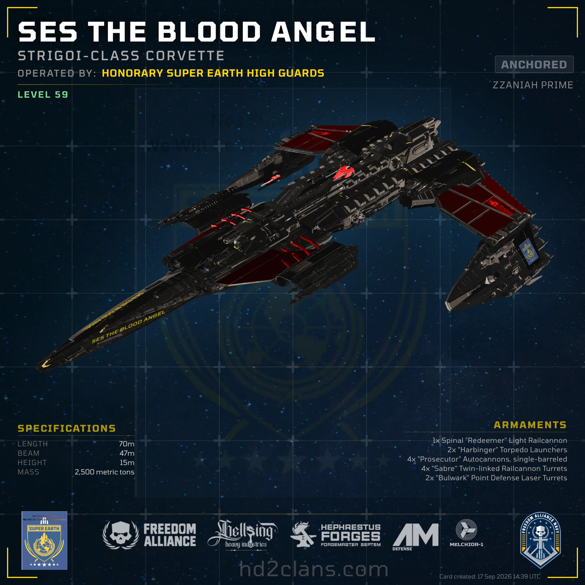 SES The Blood Angel