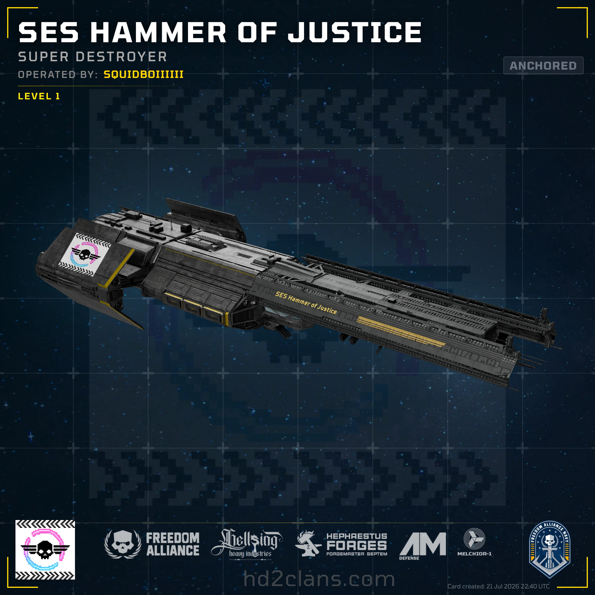 SES Hammer of Justice