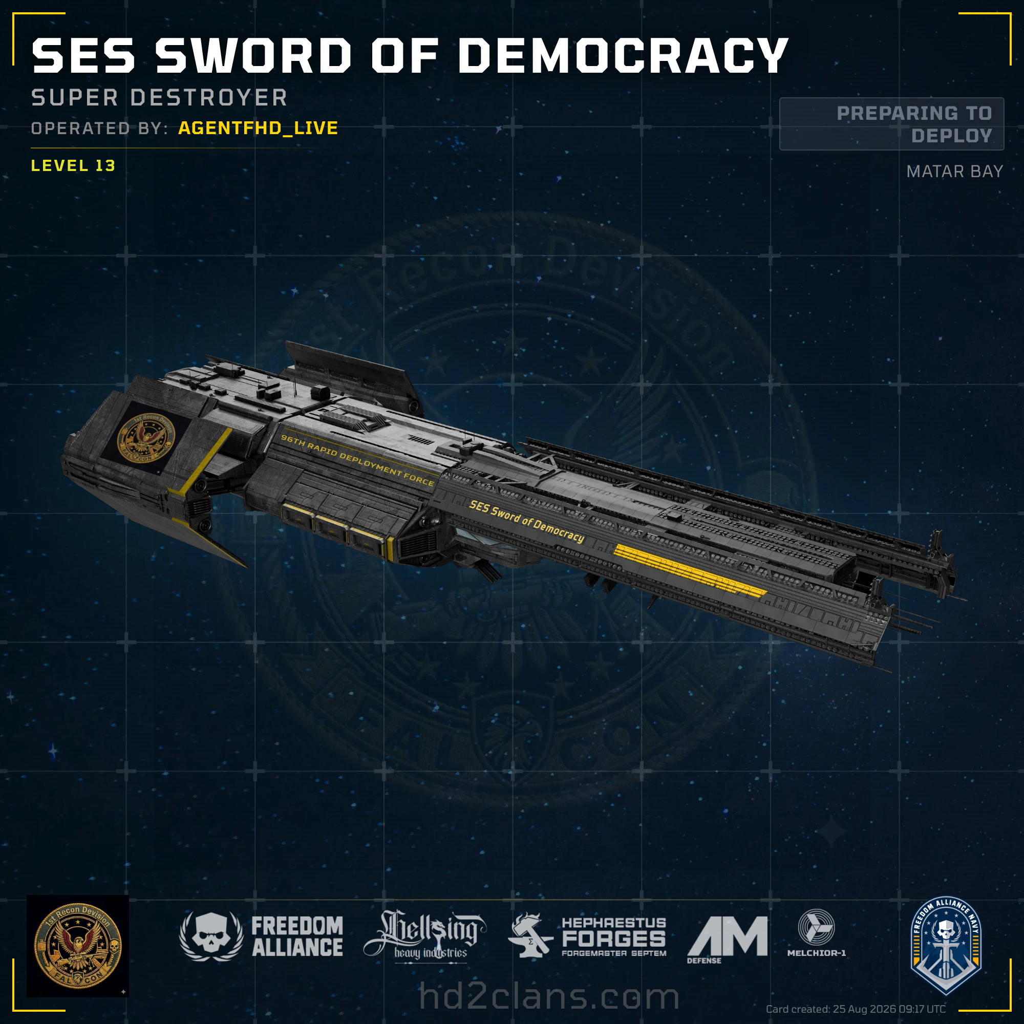 SES Sword of Democracy