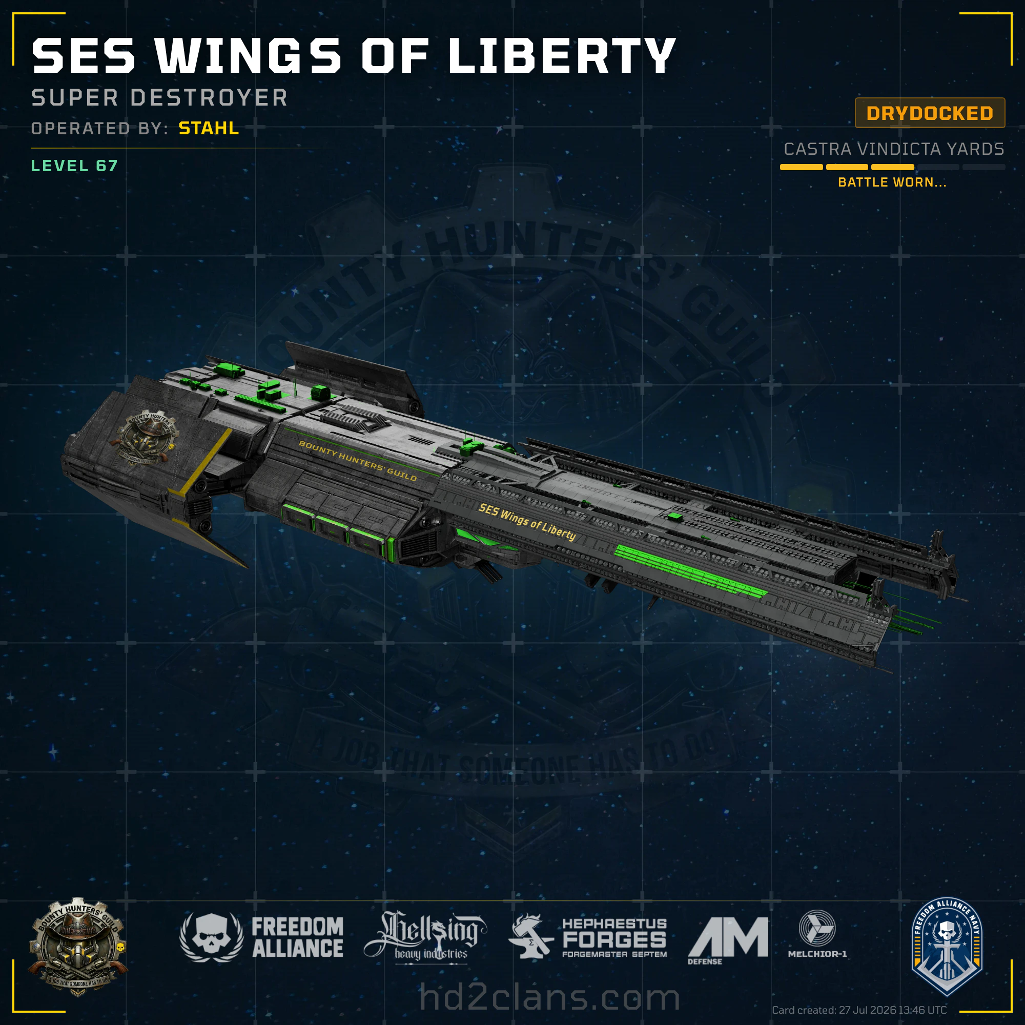 SES Wings of Liberty