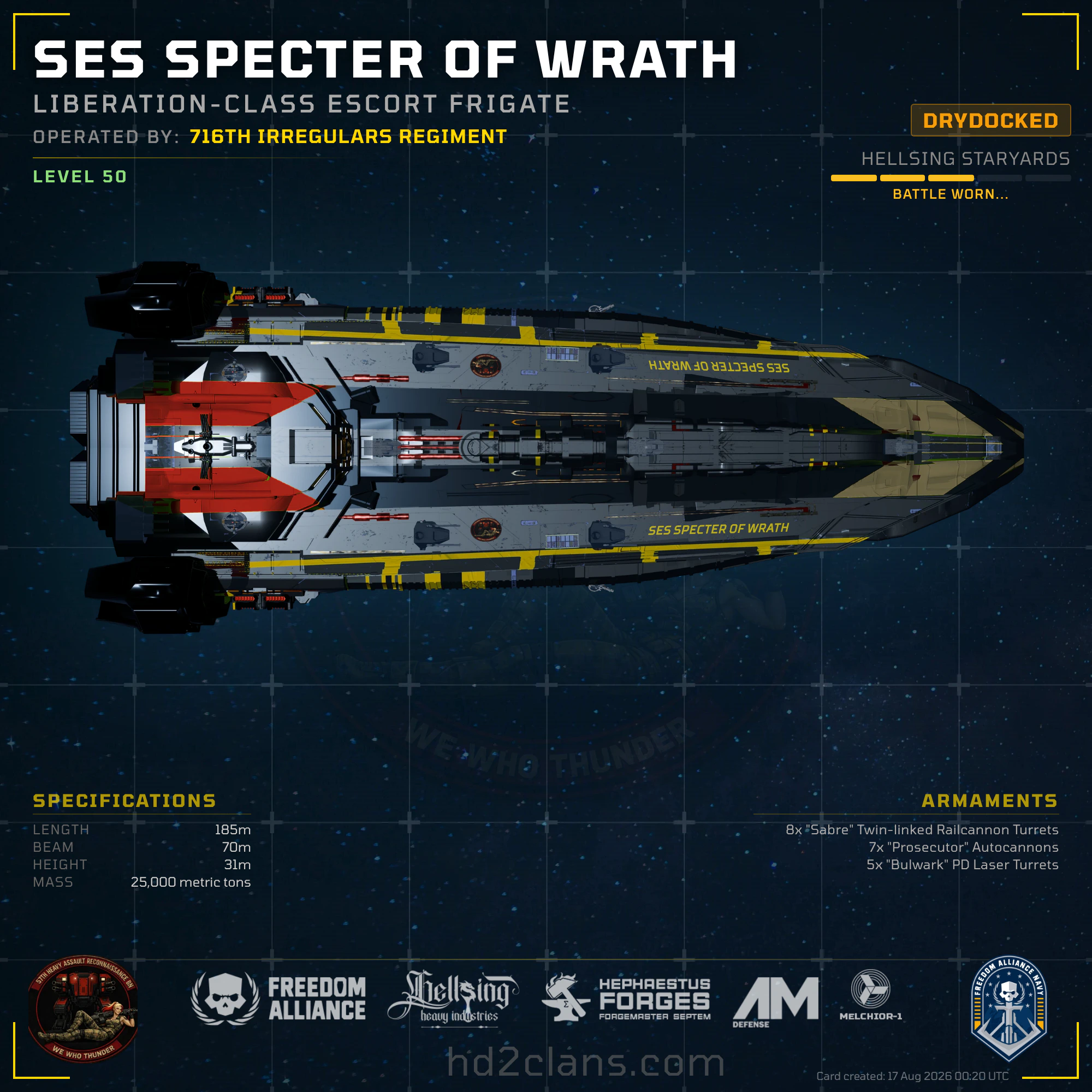 SES Specter of Wrath