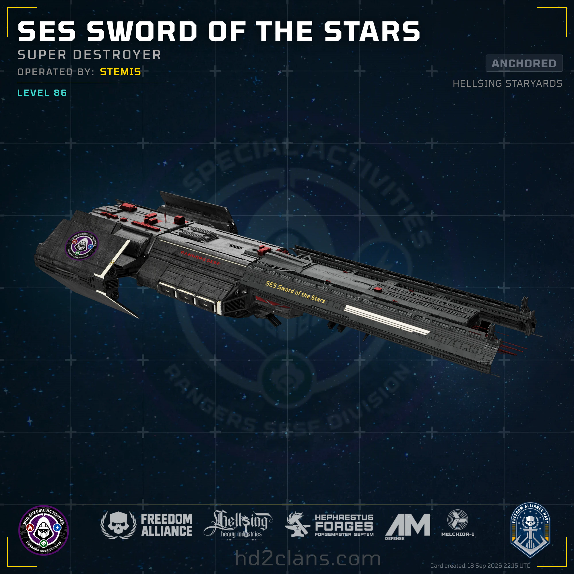 SES Sword of the Stars