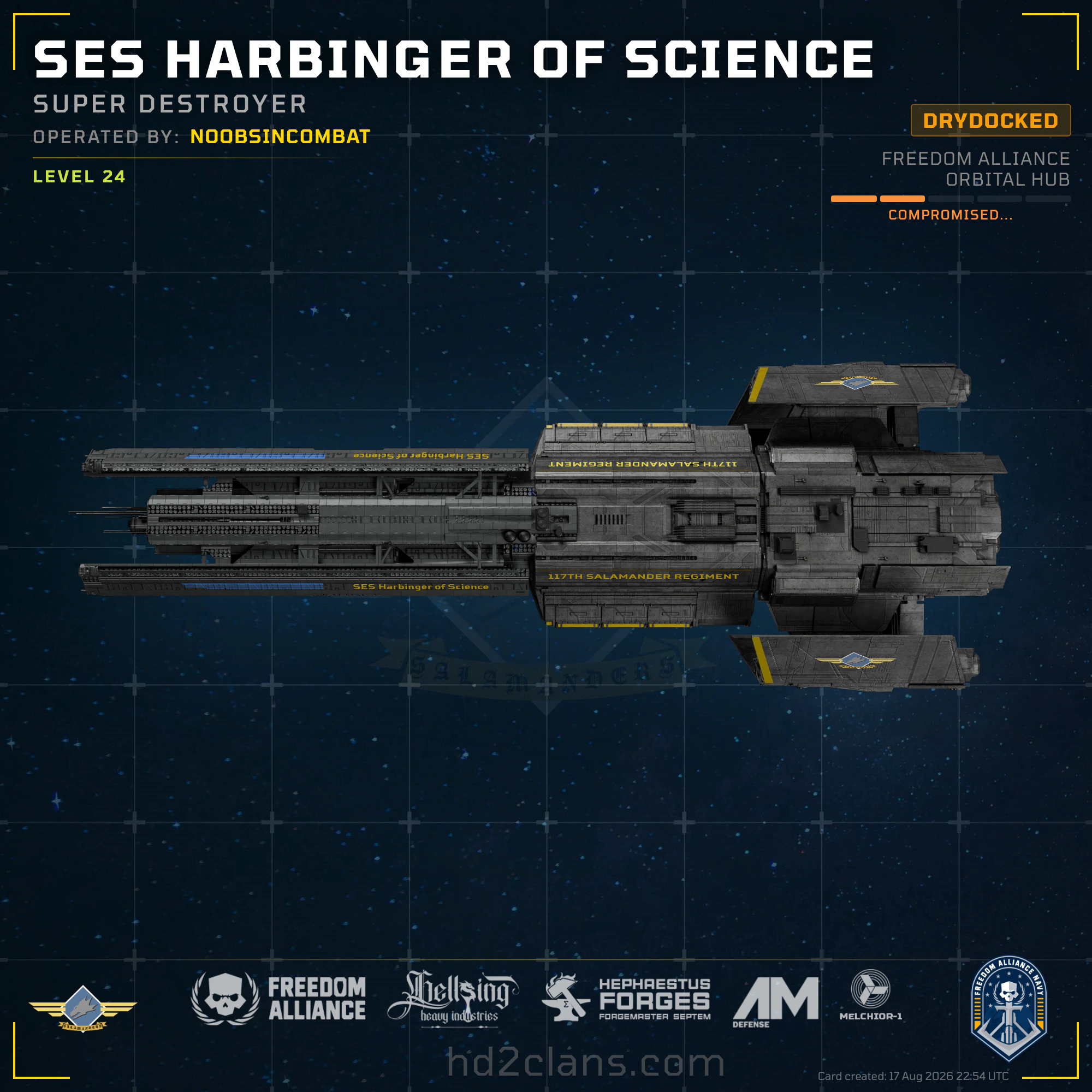 SES Harbinger of Science
