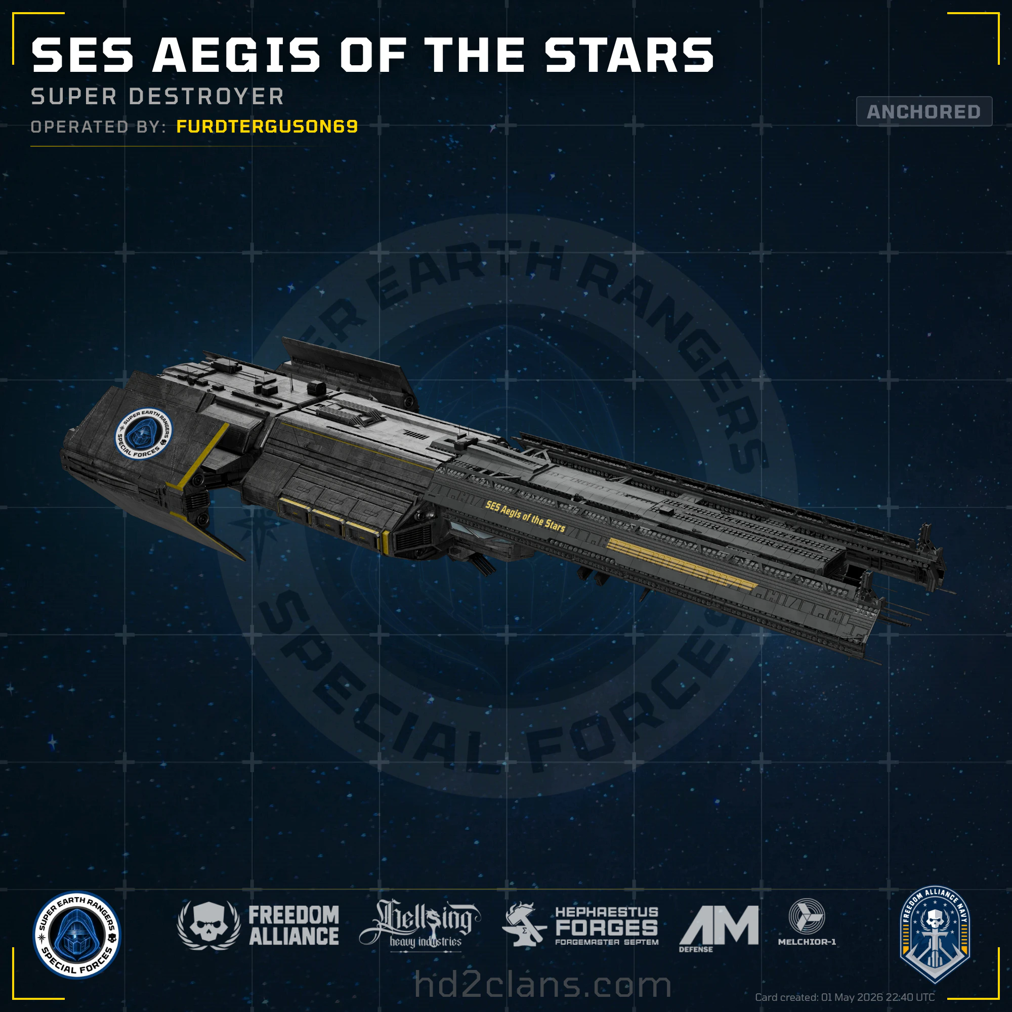 SES Aegis of the Stars