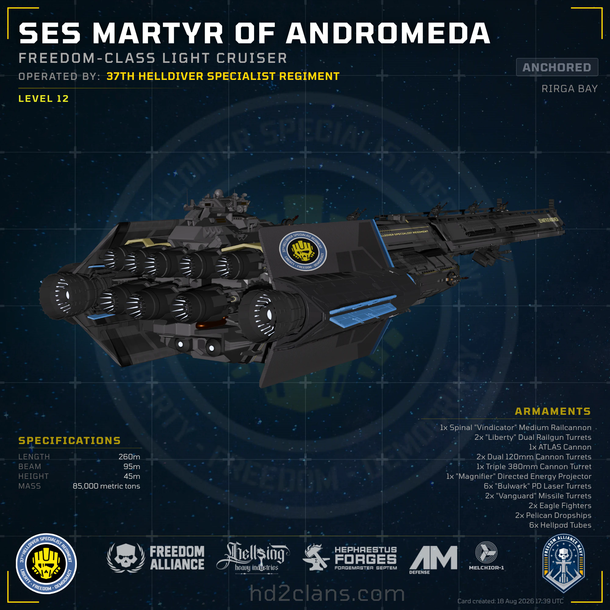 SES Martyr of Andromeda