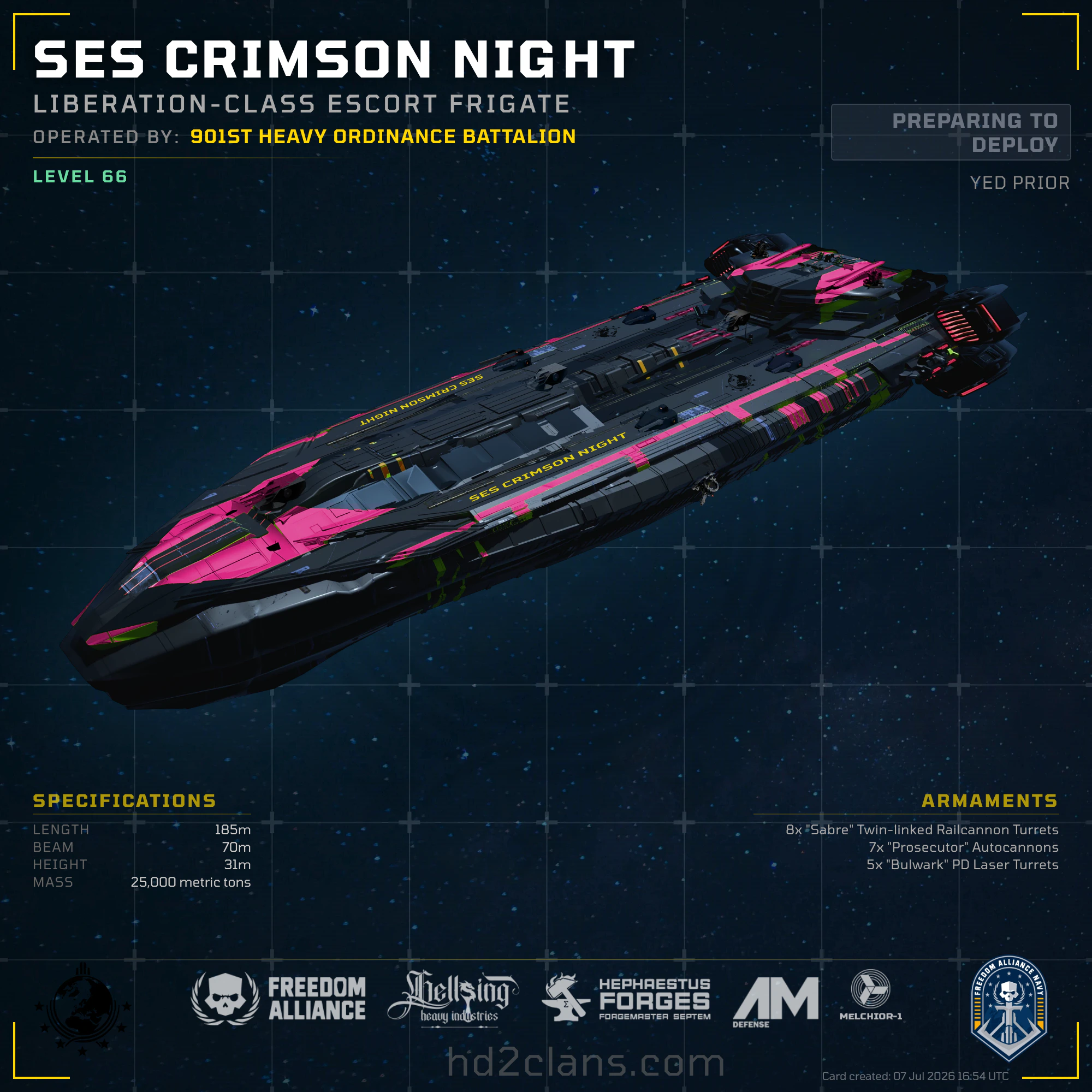 SES Crimson Night